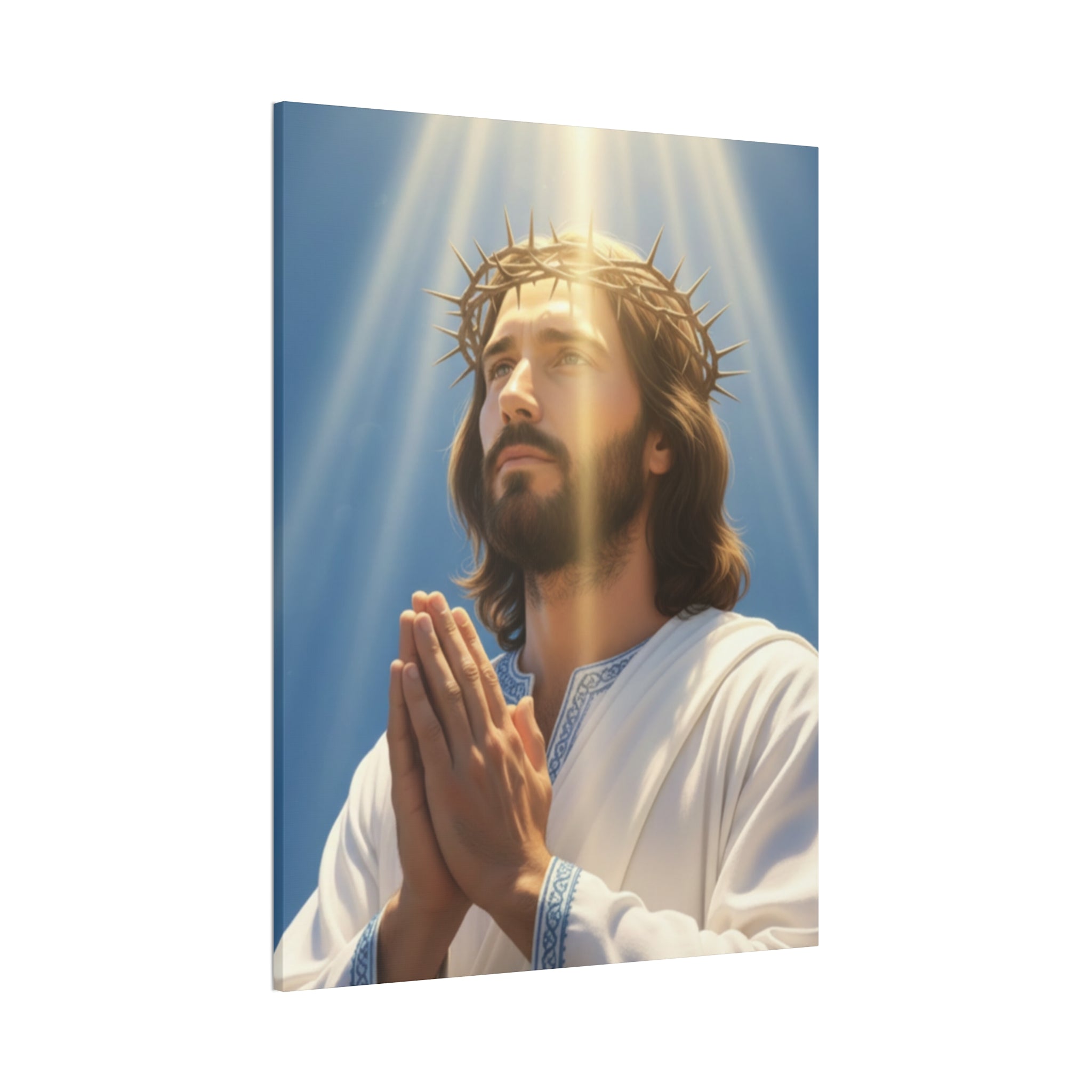 Praying Jesus Canvas