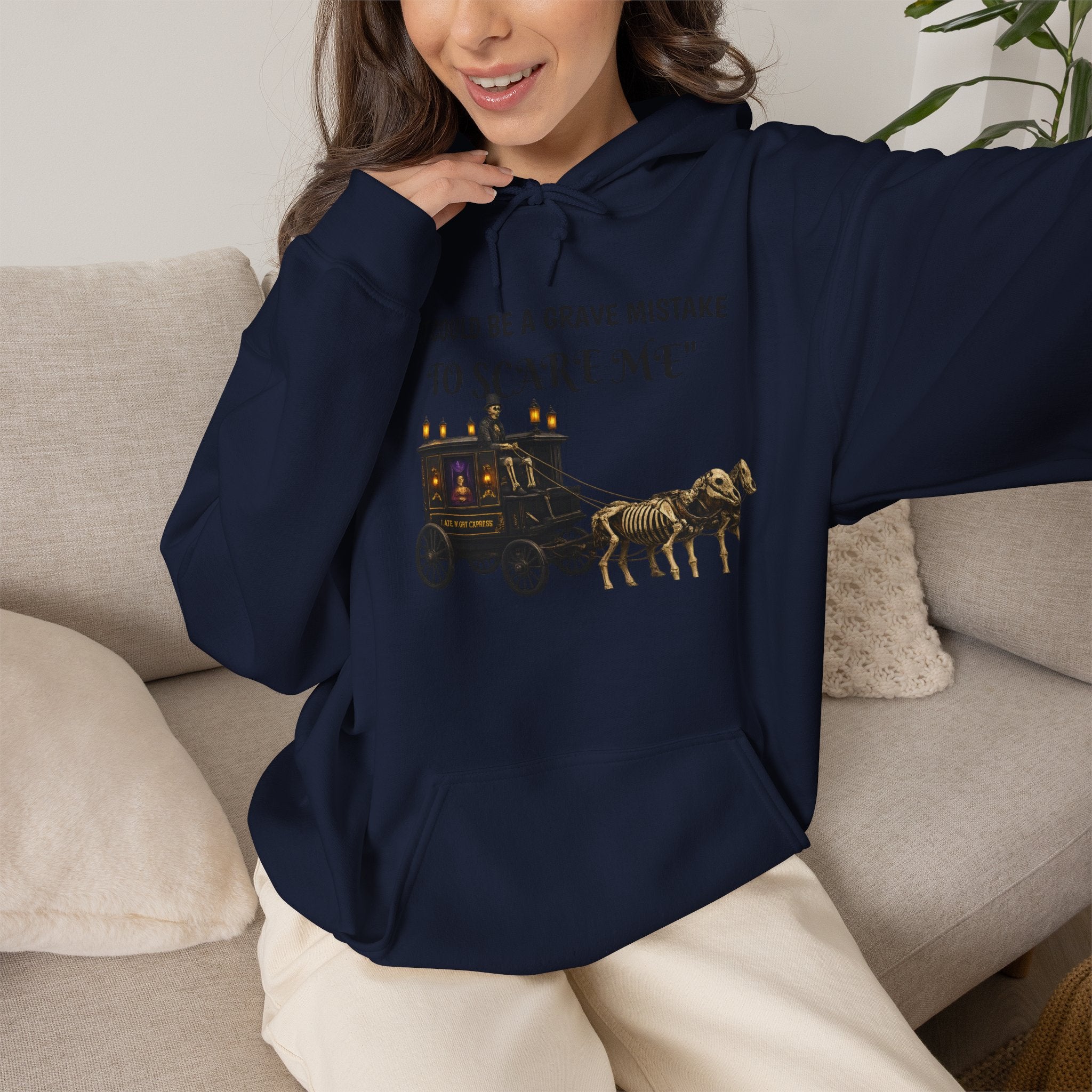 Too Scare Me/Unisex Heavy Blend™ Hooded Sweatshirt