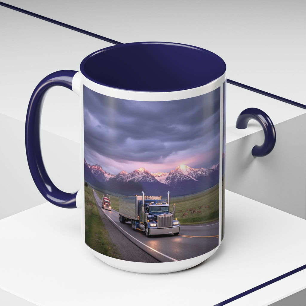 Trucking/Accent Coffee Mug (11, 15oz)