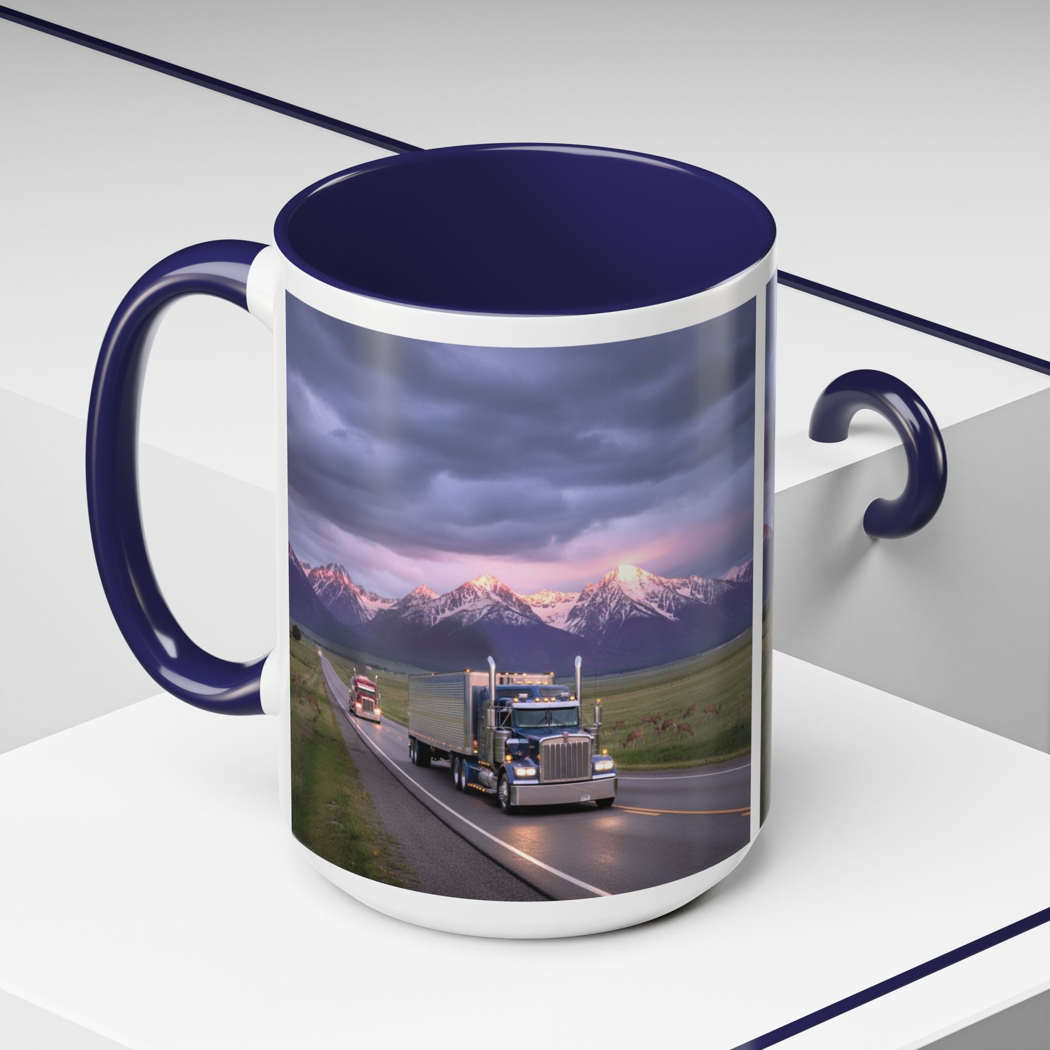 Trucking/Accent Coffee Mug (11, 15oz)