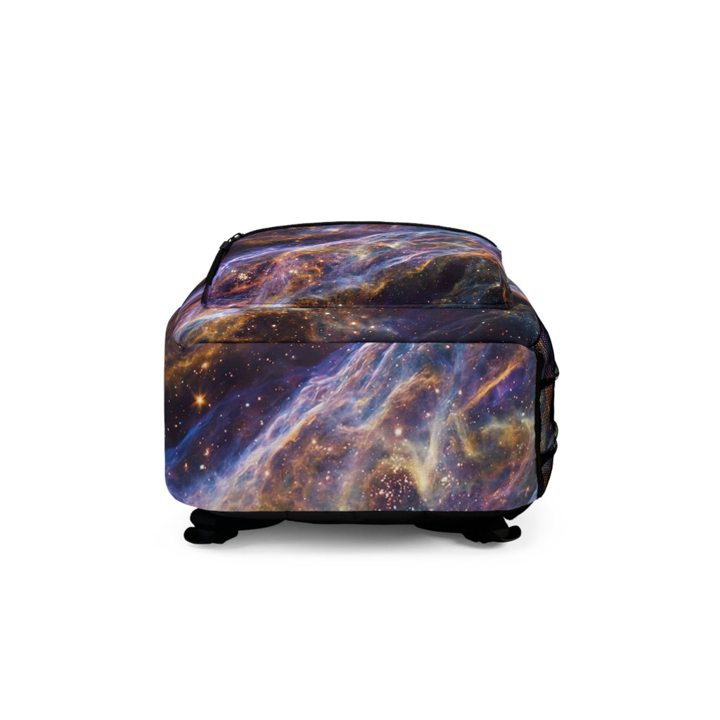Galaxy Nebula Backpack / Cosmic Space Print School & Travel Bag