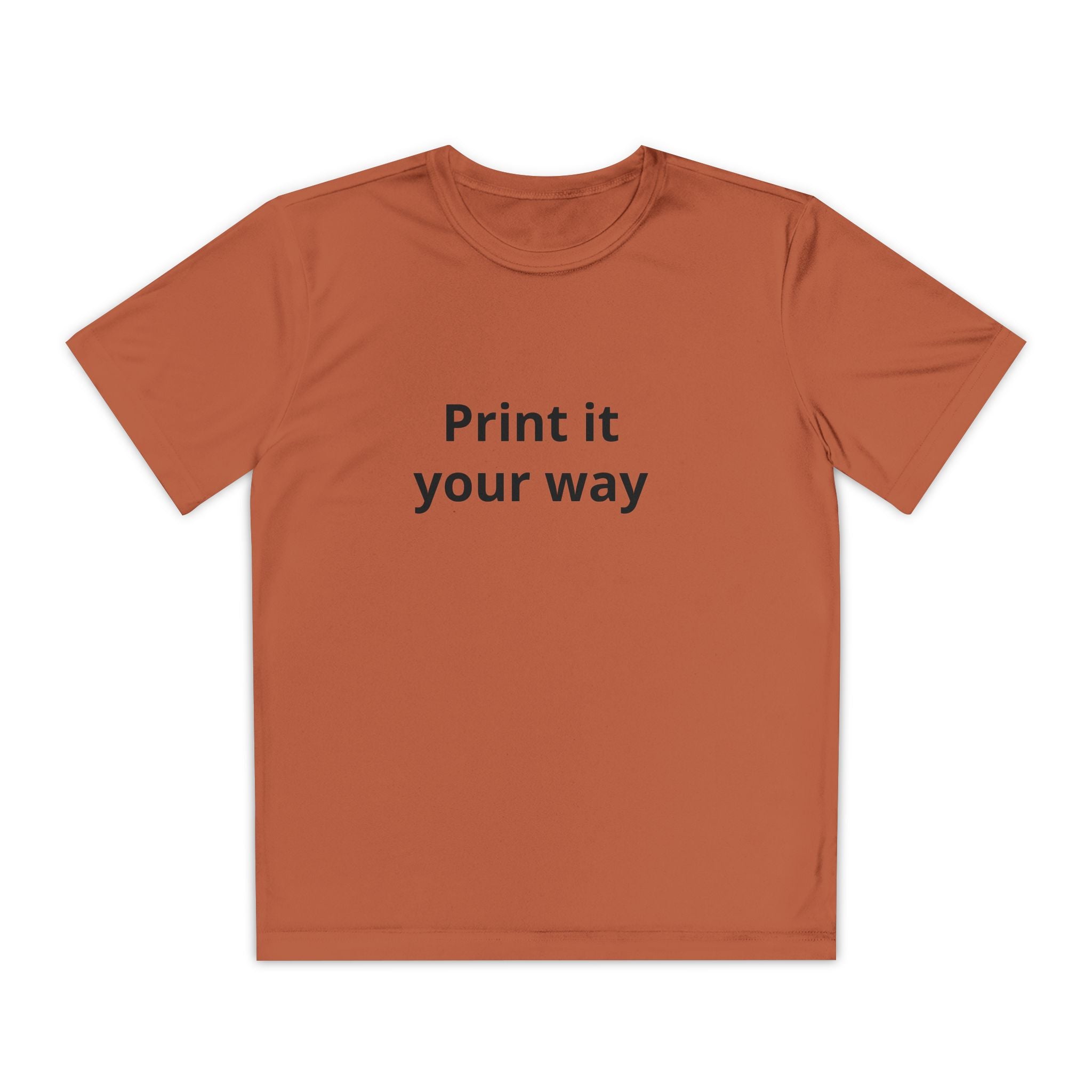 Customizable Plain White Kids T-Shirt – Youth Cotton Tee for DIY Printing