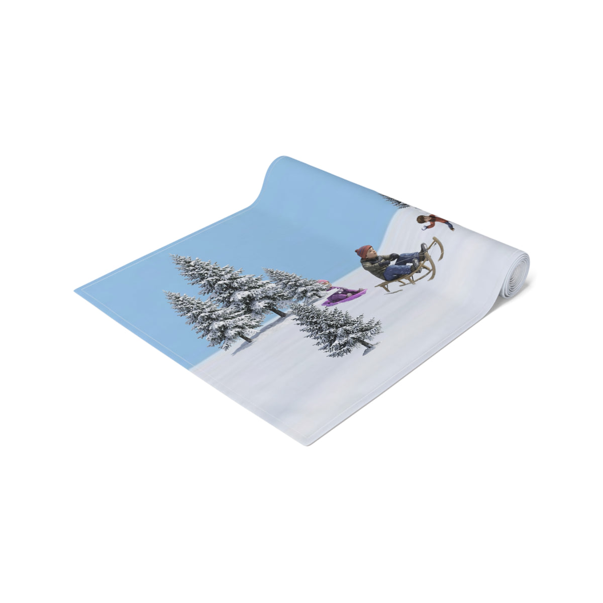 Winter Wonderland Table Runner | Holiday Table Decor