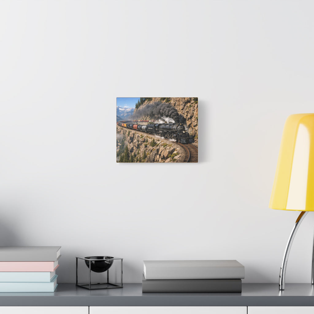Big Boy Steam Locomotive Train Canvas
