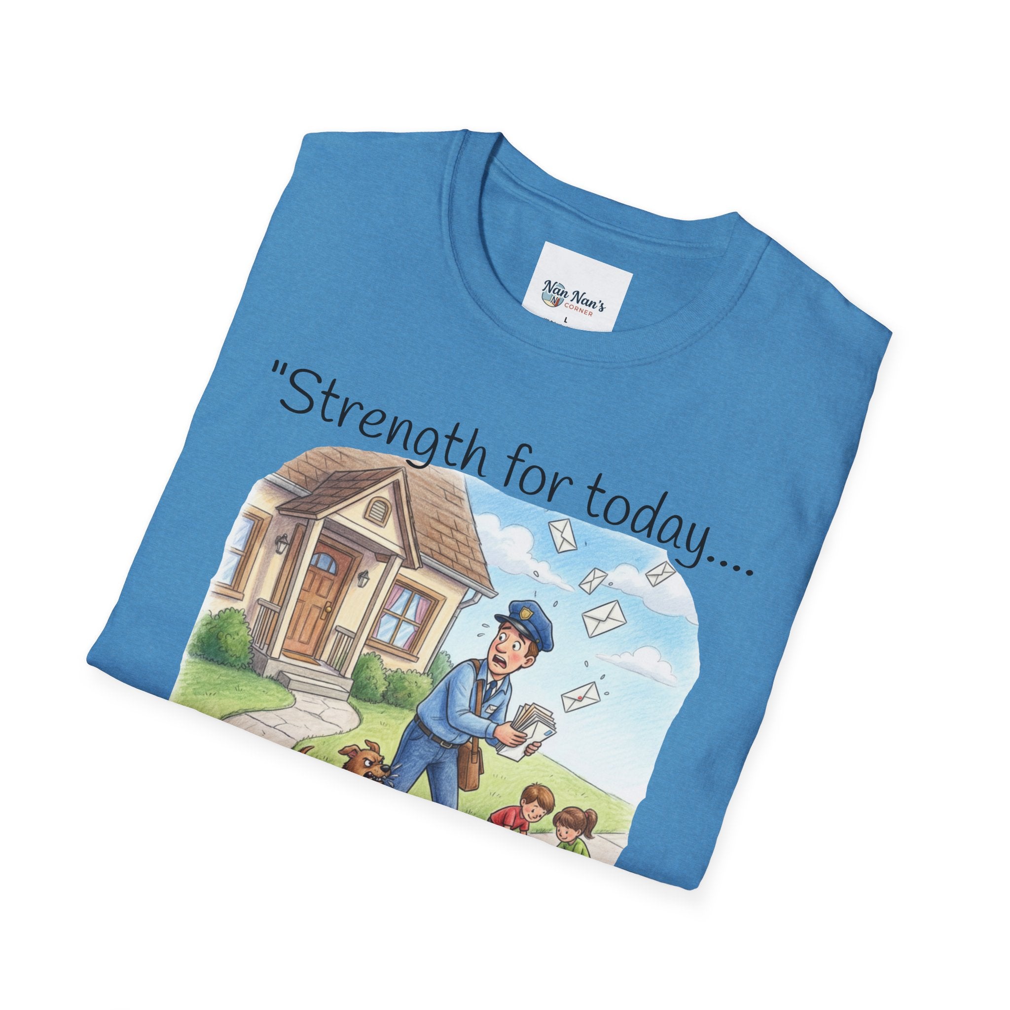 T-Shirt Postal Mail Carrier / Vintage Mailman Illustration Tee