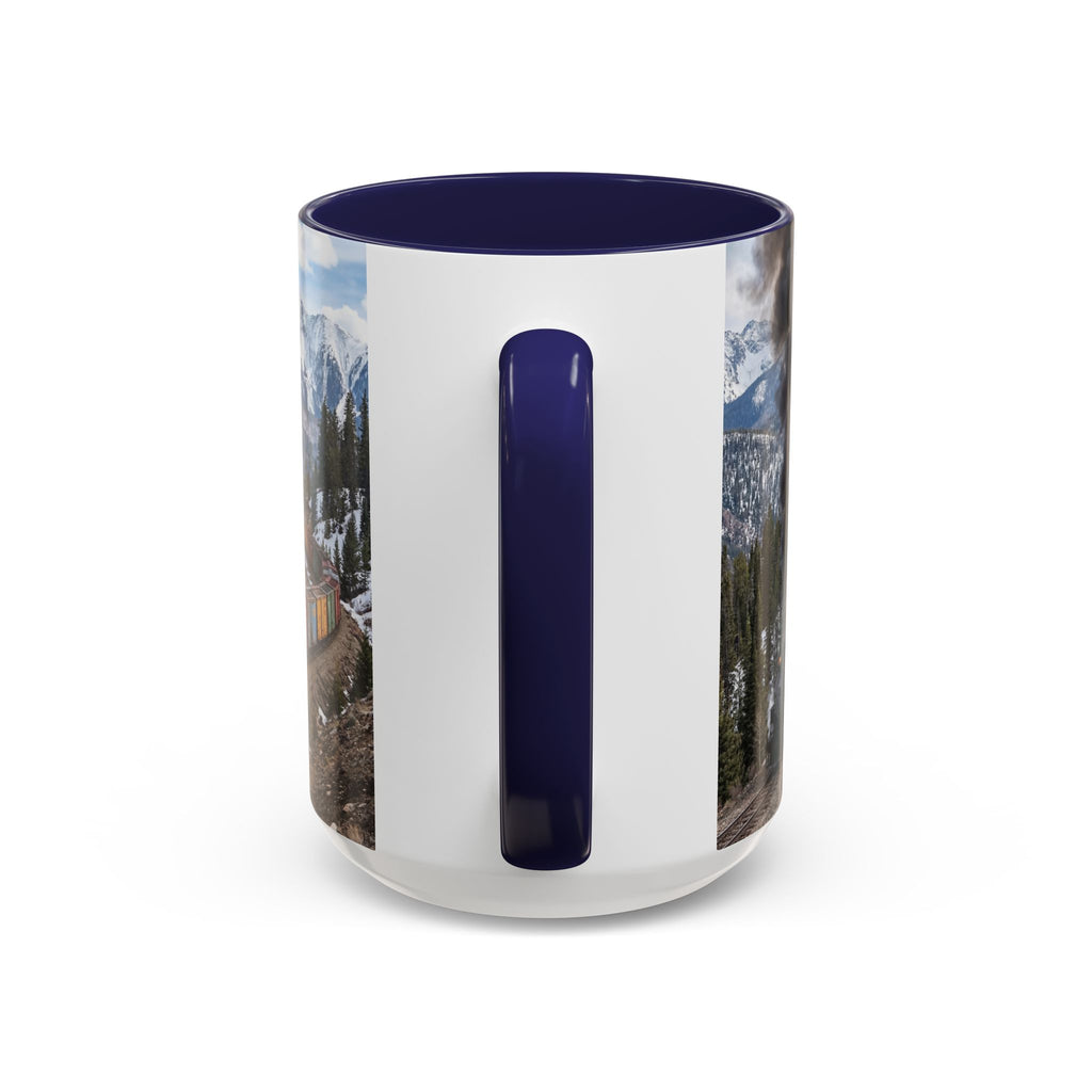 Accent Coffee Mug (11, 15oz)/Steam Train