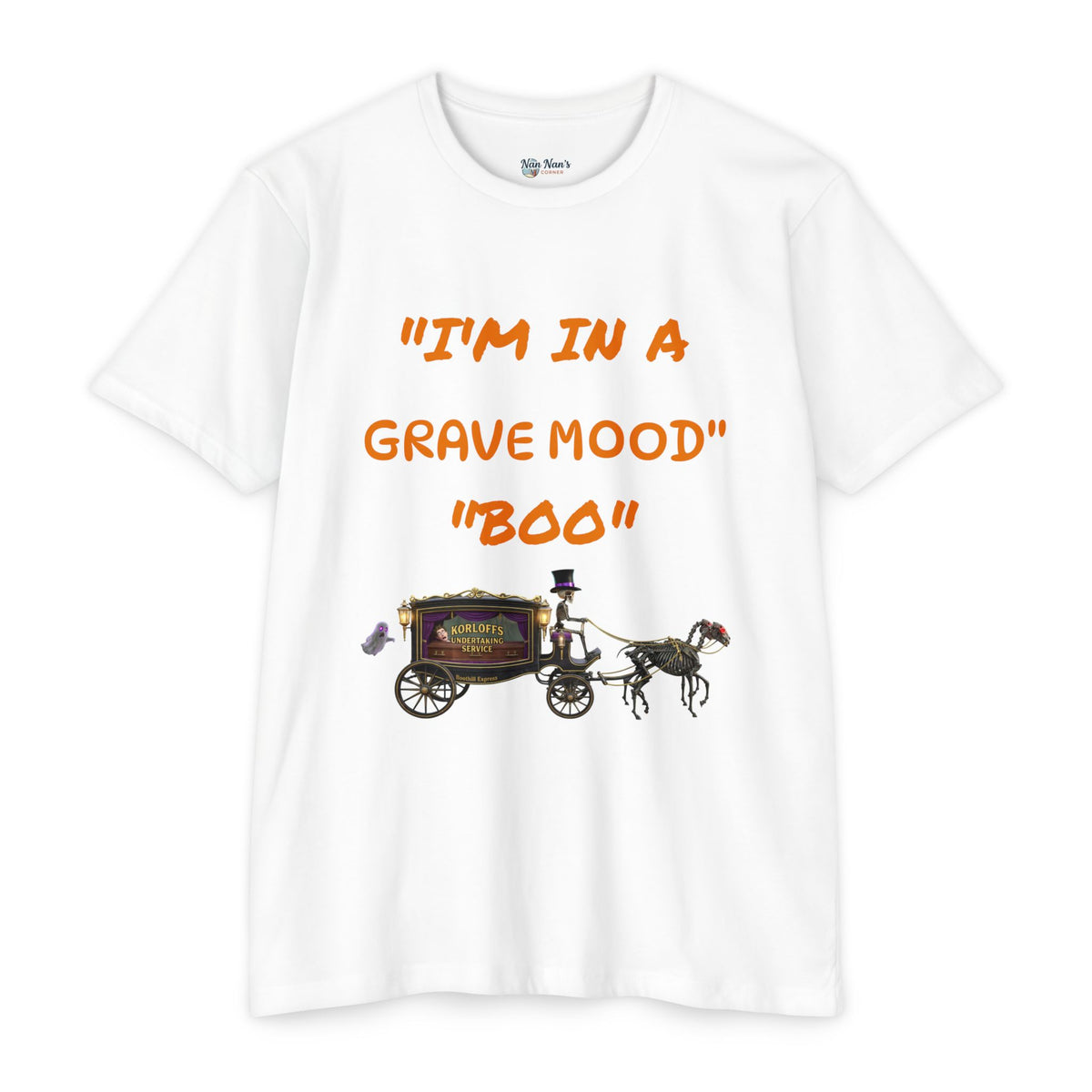 Grave Mood/Unisex CVC Jersey T-shirt