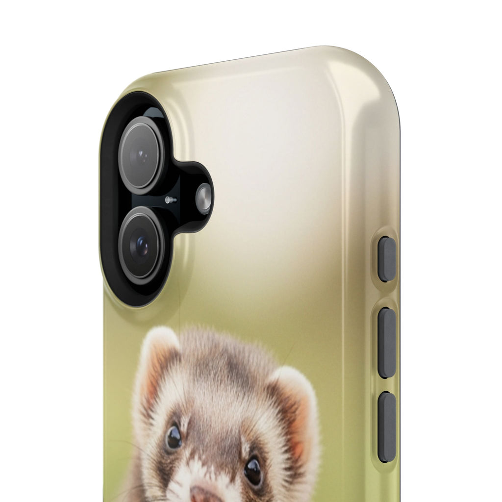 Cute Ferret Portrait Phone Case