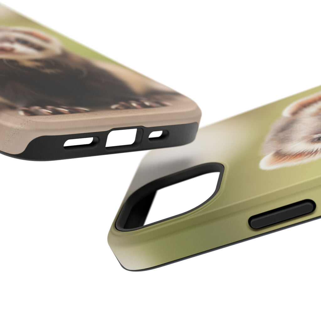 Cute Ferret Portrait Phone Case