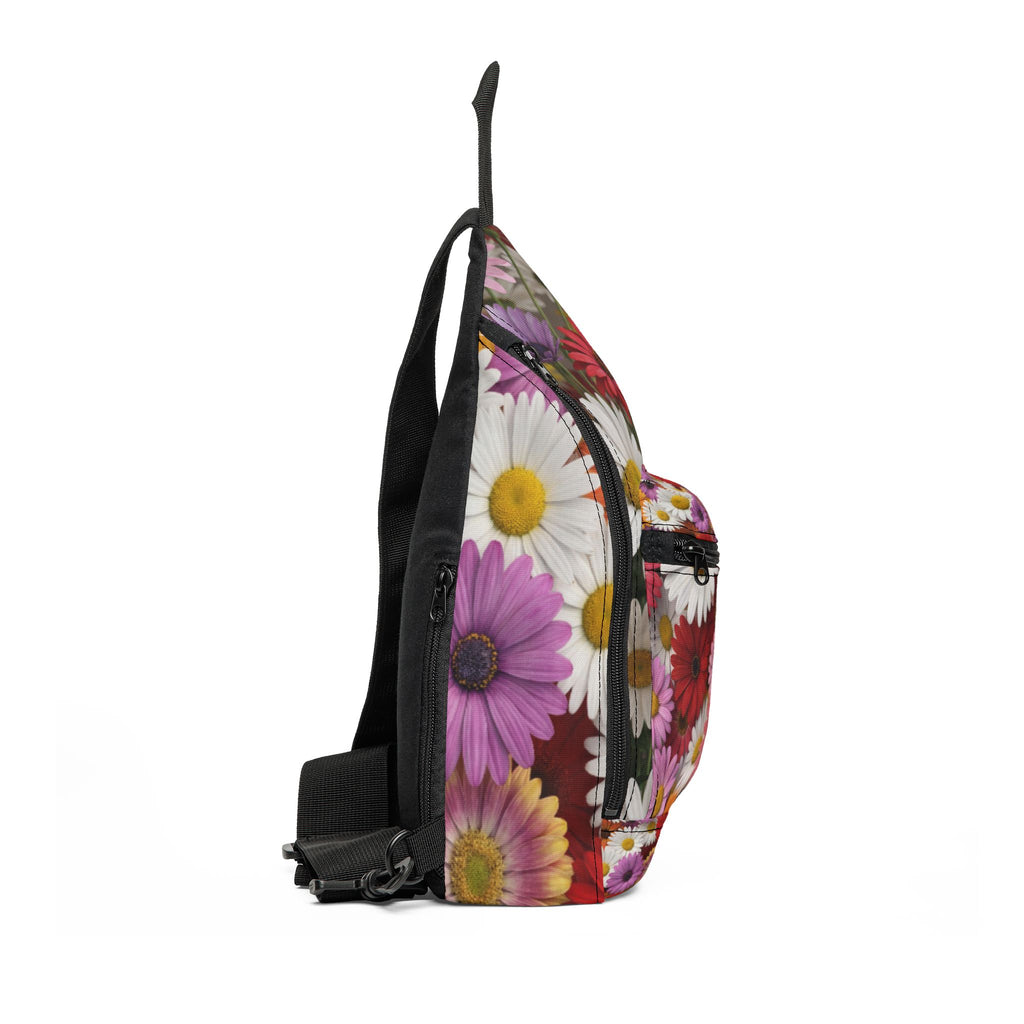 Floral Print Crossbody Sling Bag