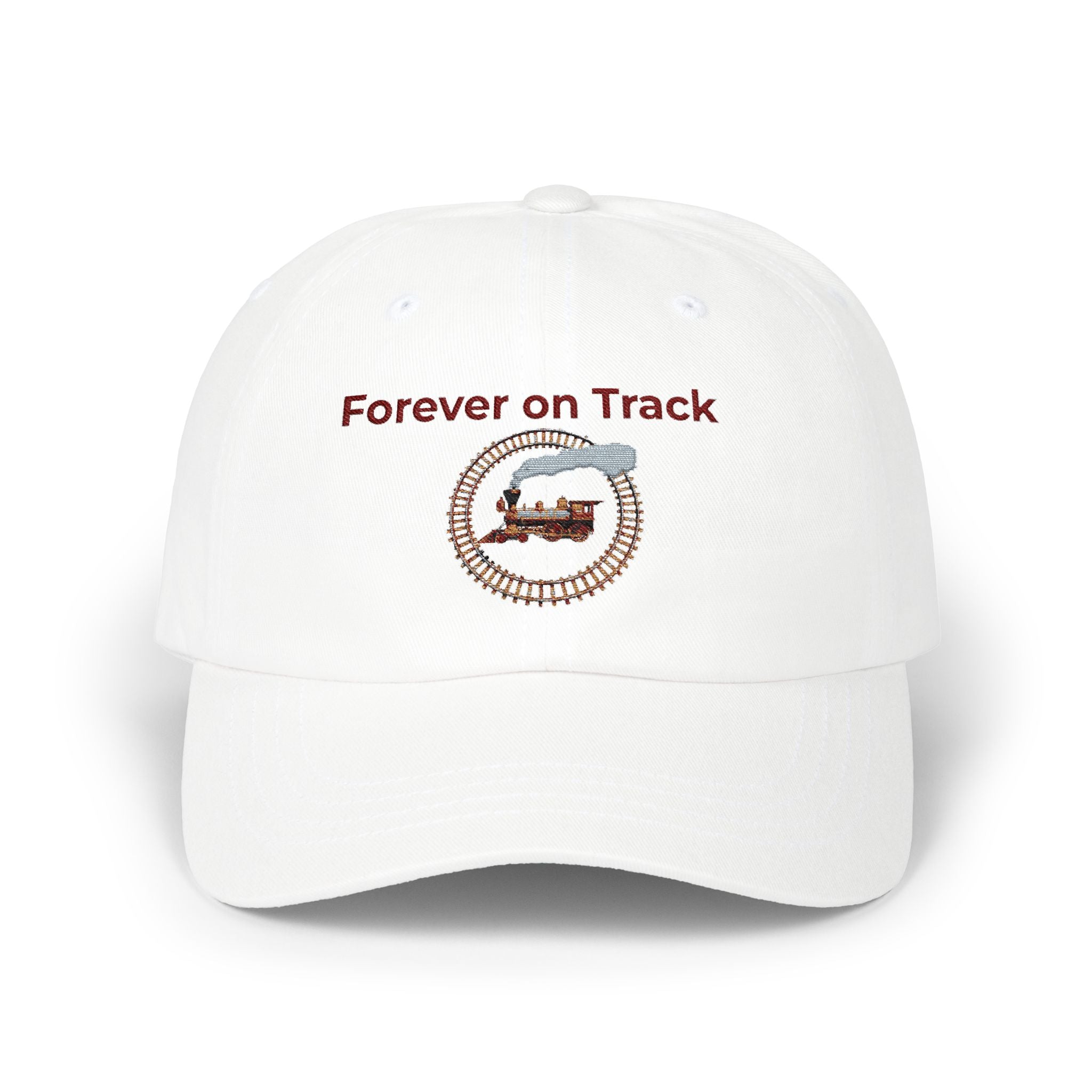 Vintage Steam Train Cap | Classic Dad Cap