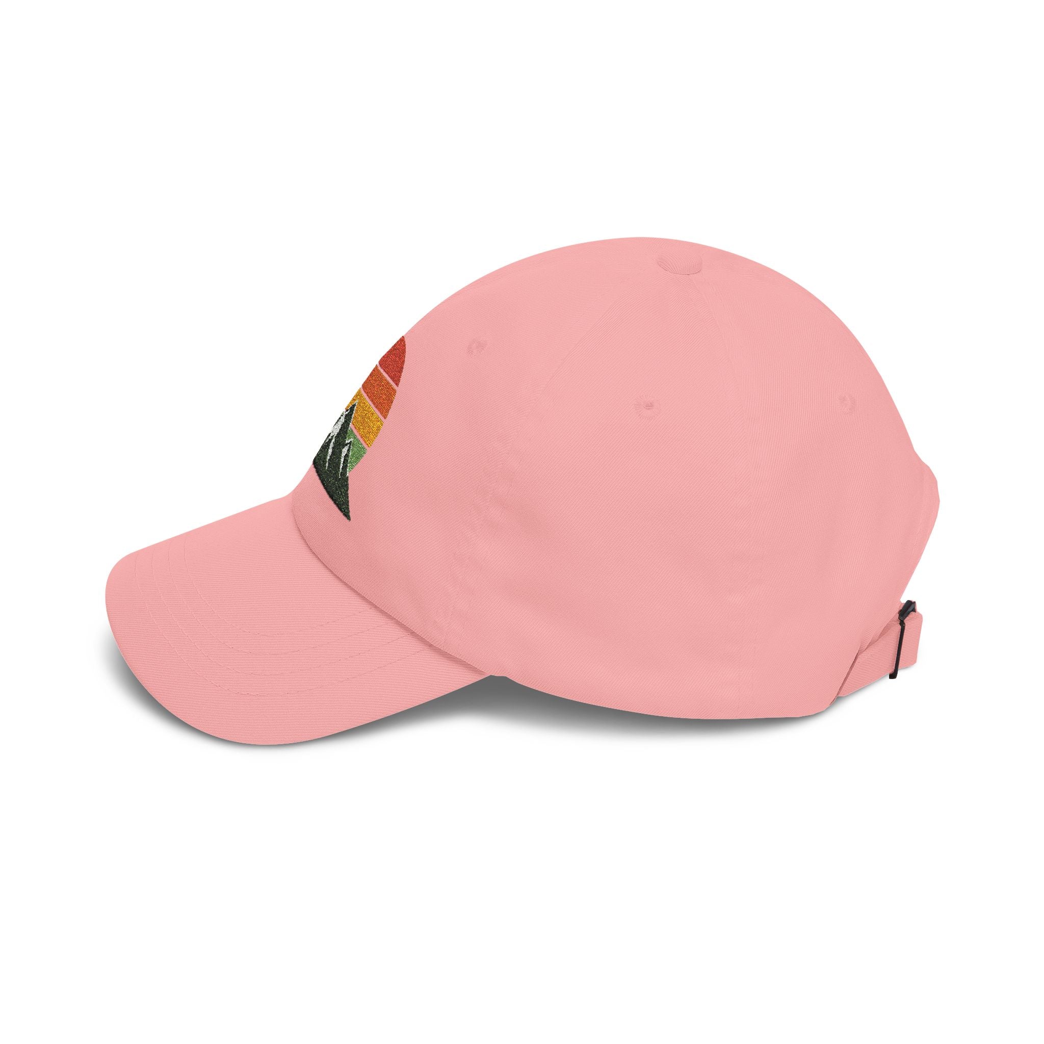 Retro Mountain Sunset Dad Cap | Embroidered Mountain Hat
