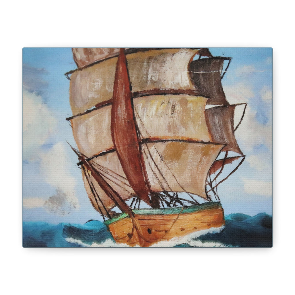 Vintage Sailing Ship Canvas