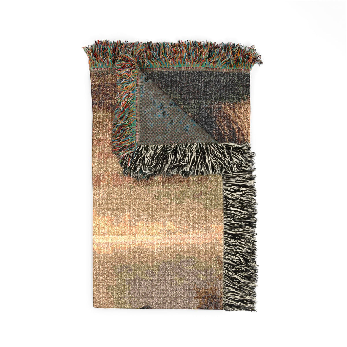 Wild Stallion Horse Woven Blanket - Equestrian Throw