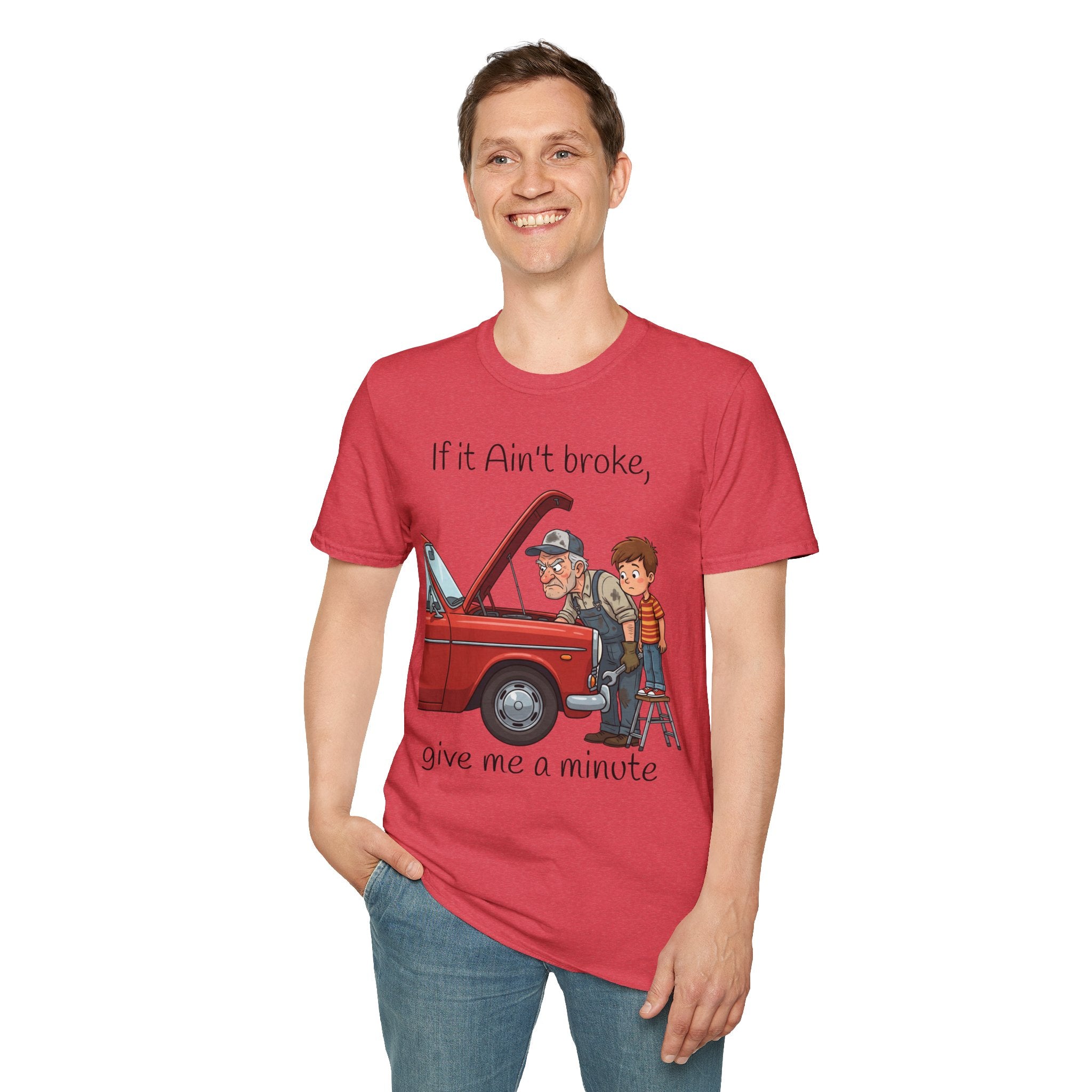 Funny Mechanic Grampa t-shirt/ Vintage Car Repair