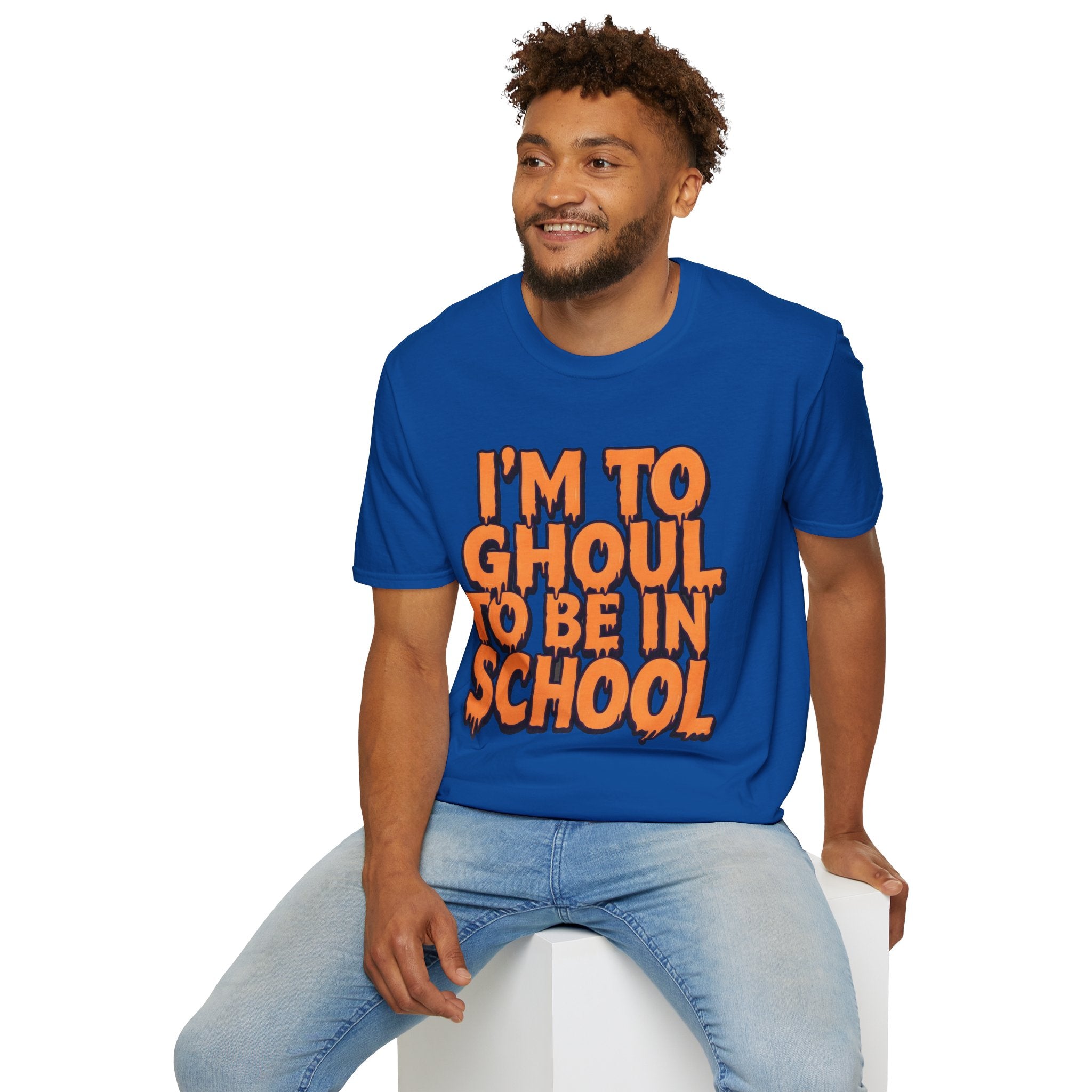 I'm Too Ghoul To Be In School T-Shirt | Halloween Funny Graphic Tee