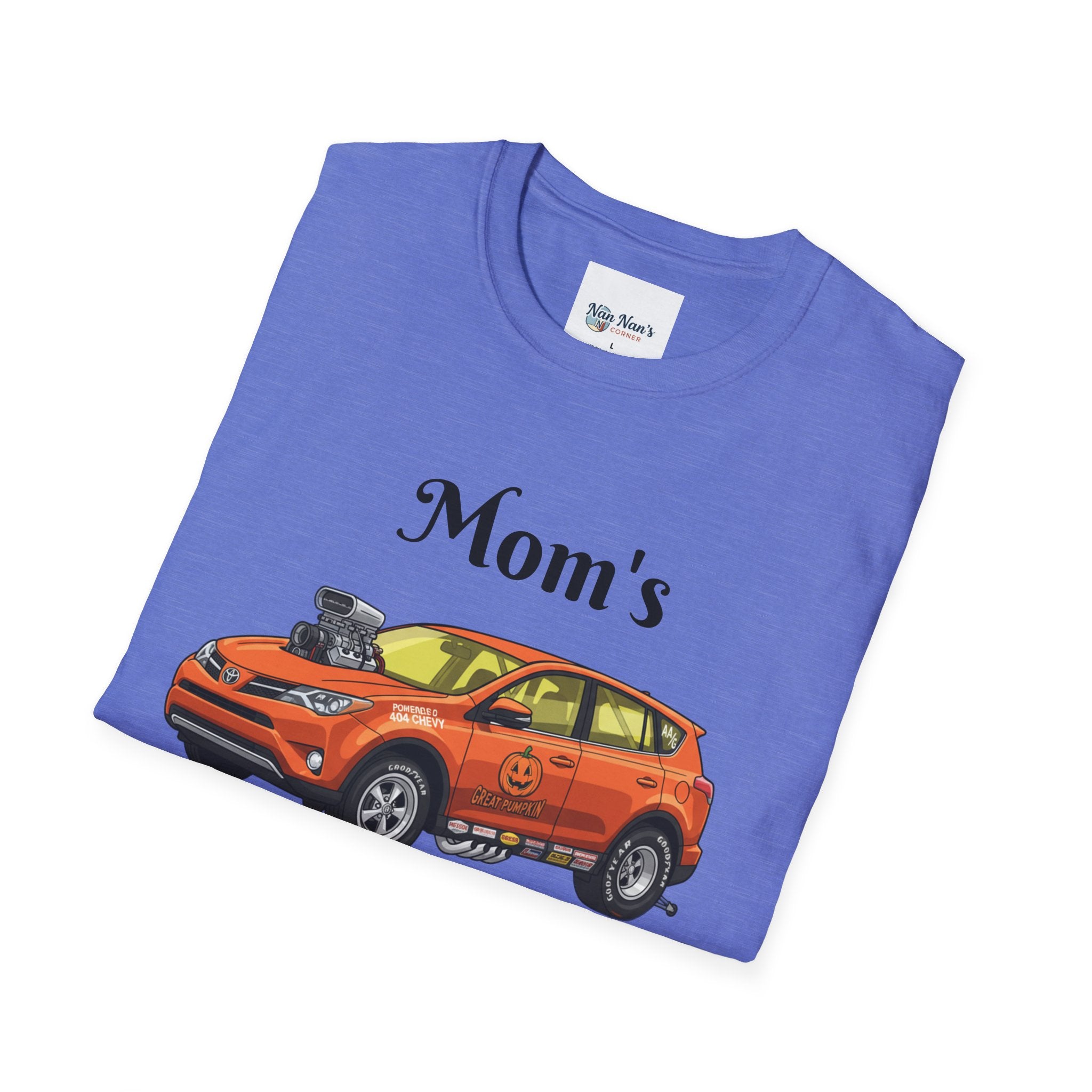 Hot Rod T-Shirt / Orange Hot Rod SUV Graphic
