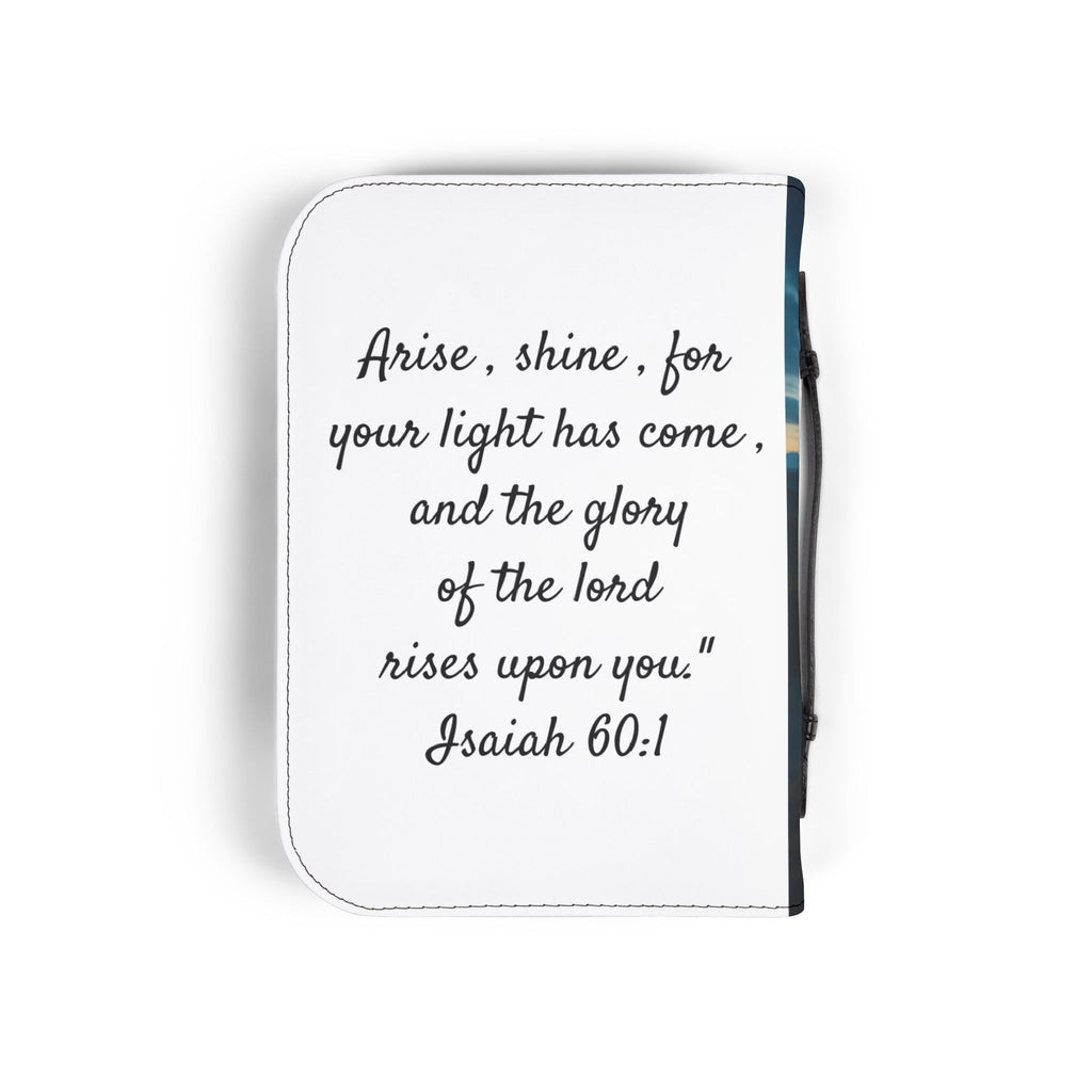 Bible Cover/Light from Heaven With Cross/ 100% PU Leather/