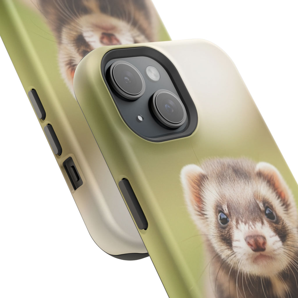 Cute Ferret Portrait Phone Case