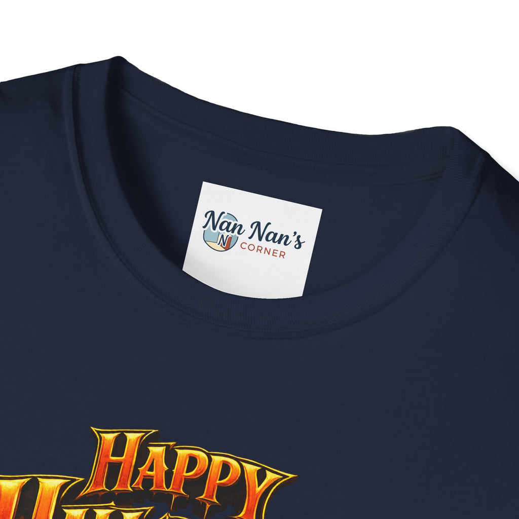 Happy Halloween Pumpkin T-Shirt | Jack-O'-Lantern Graphic Tee