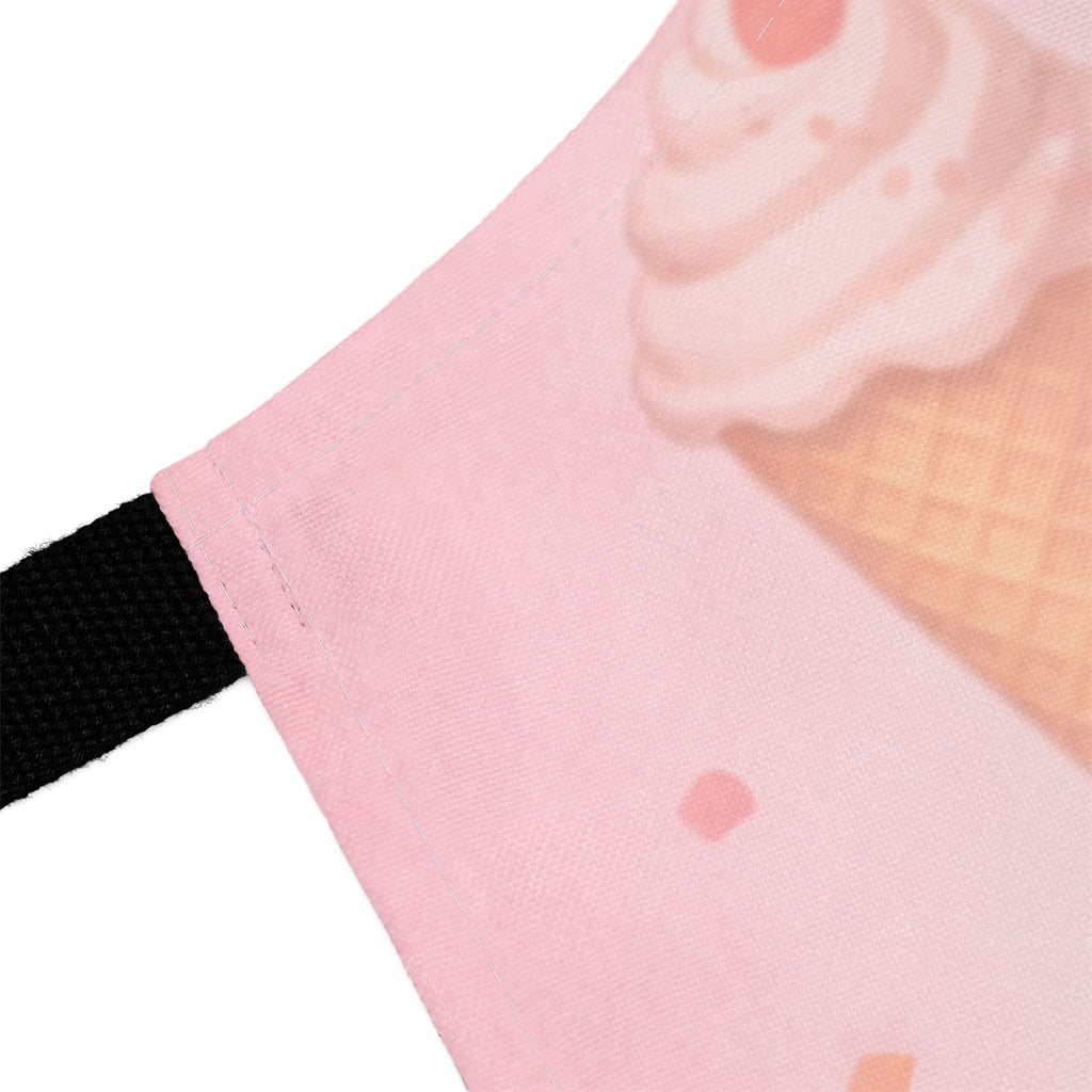Ice Cream Sundae Apron | Dessert Kitchen Apron, Pink