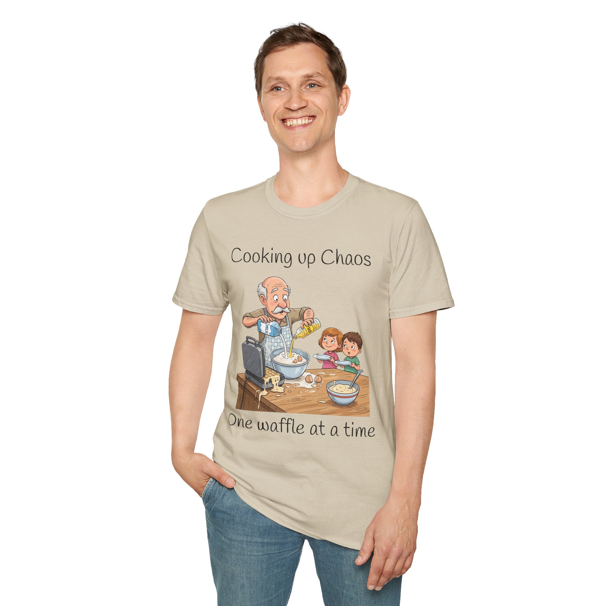 T-Shirt Cooking up Chaos One waffle at a time/ Kitchen Family Humor