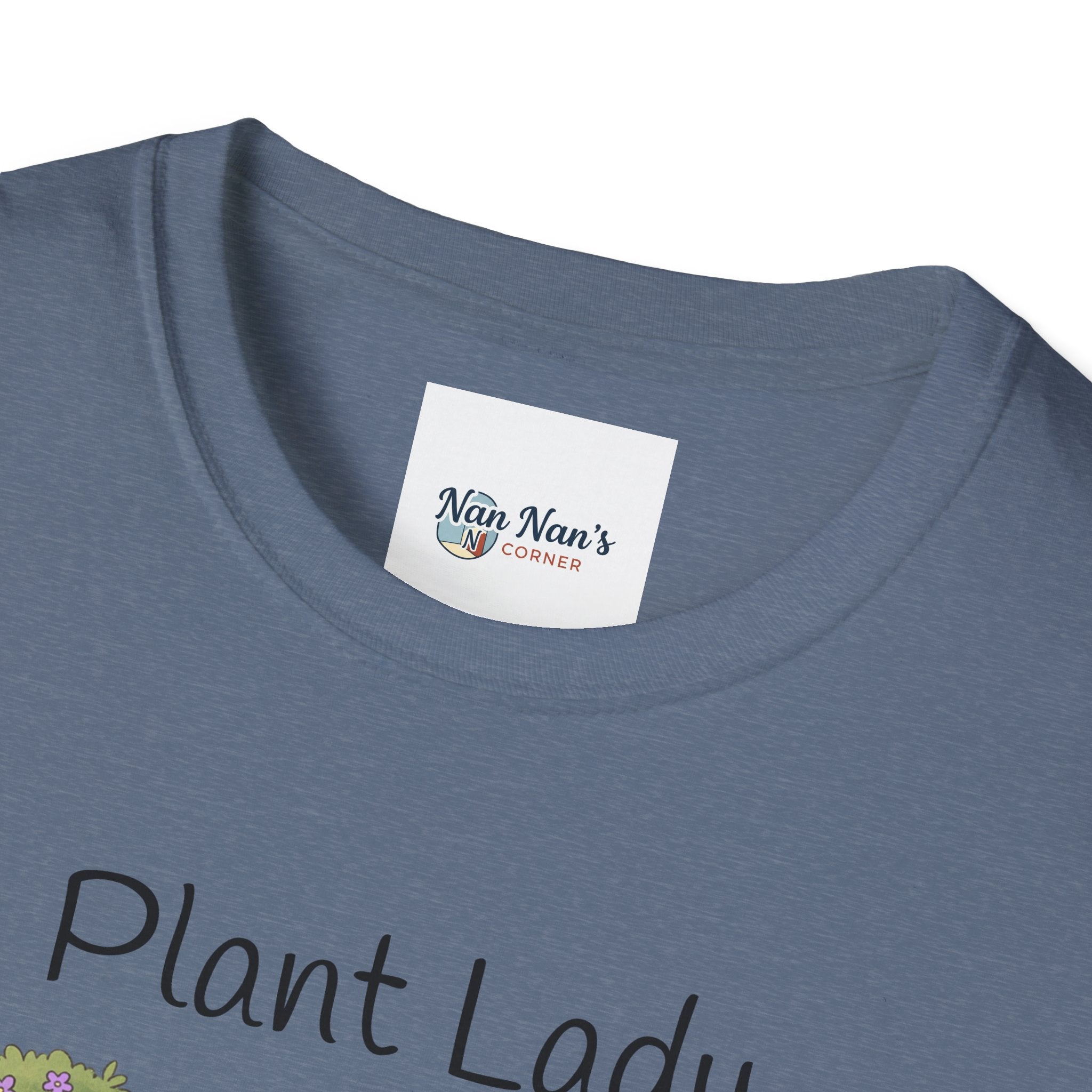 Plant Lady Gardening Unisex Graphic T-Shirt – Funny Plant Mom Cotton Tee