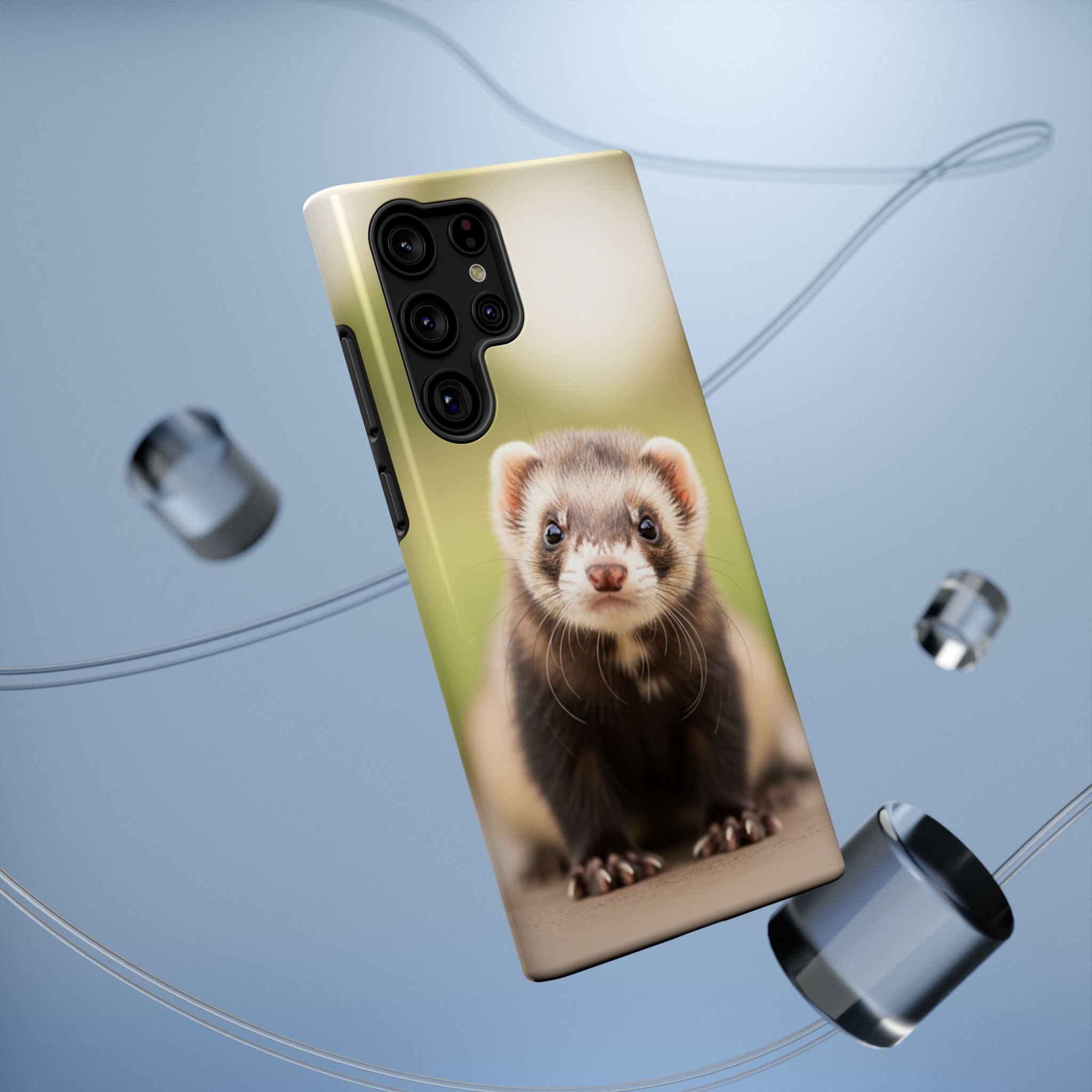 Cute Ferret Portrait Phone Case