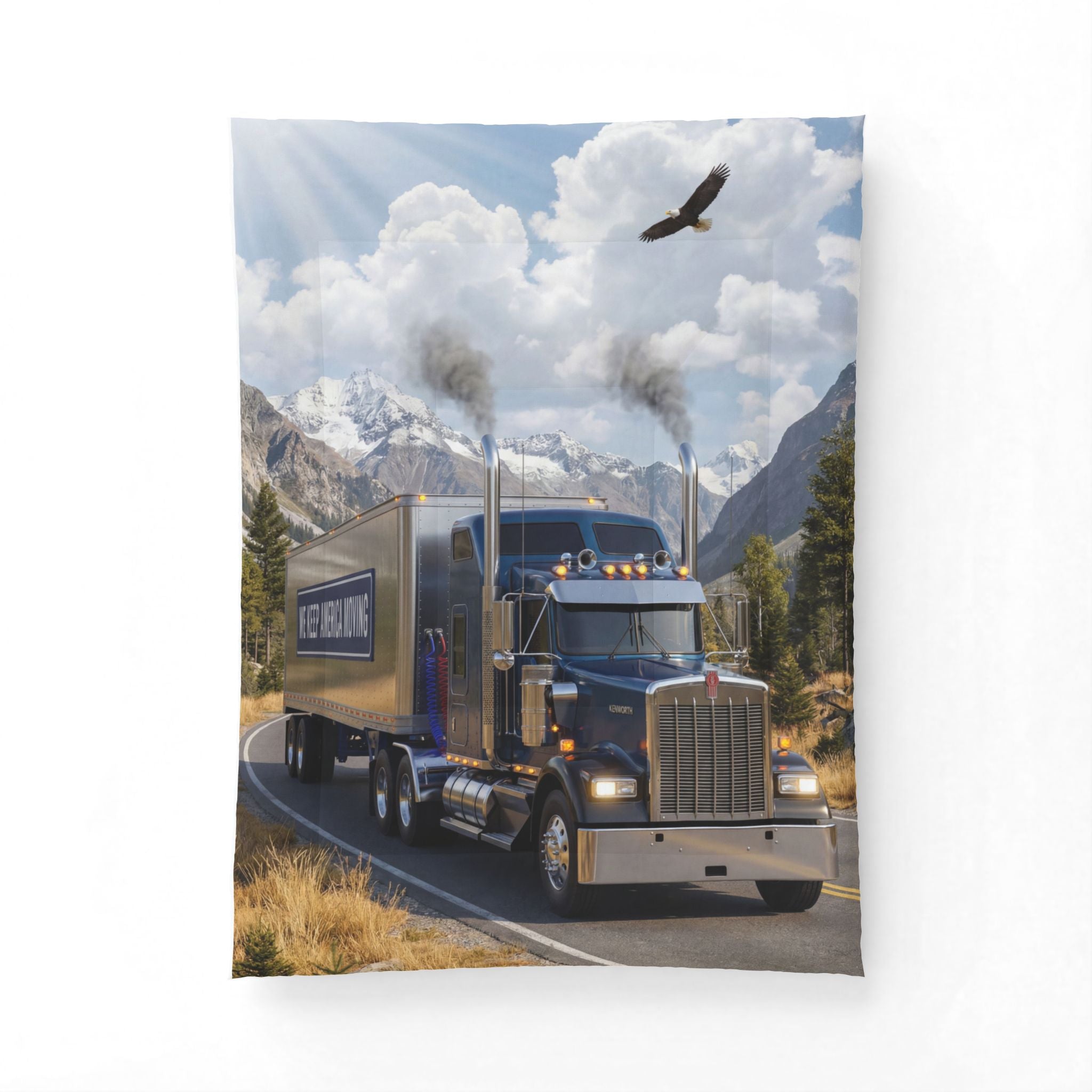 Kenworth Truck Cotton Comforter