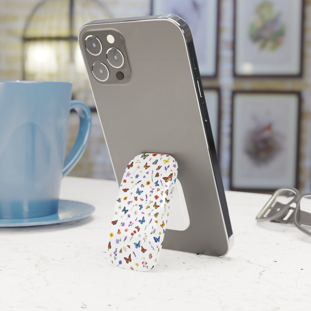 Butterfly Pattern Phone Grip | Click-On Grip