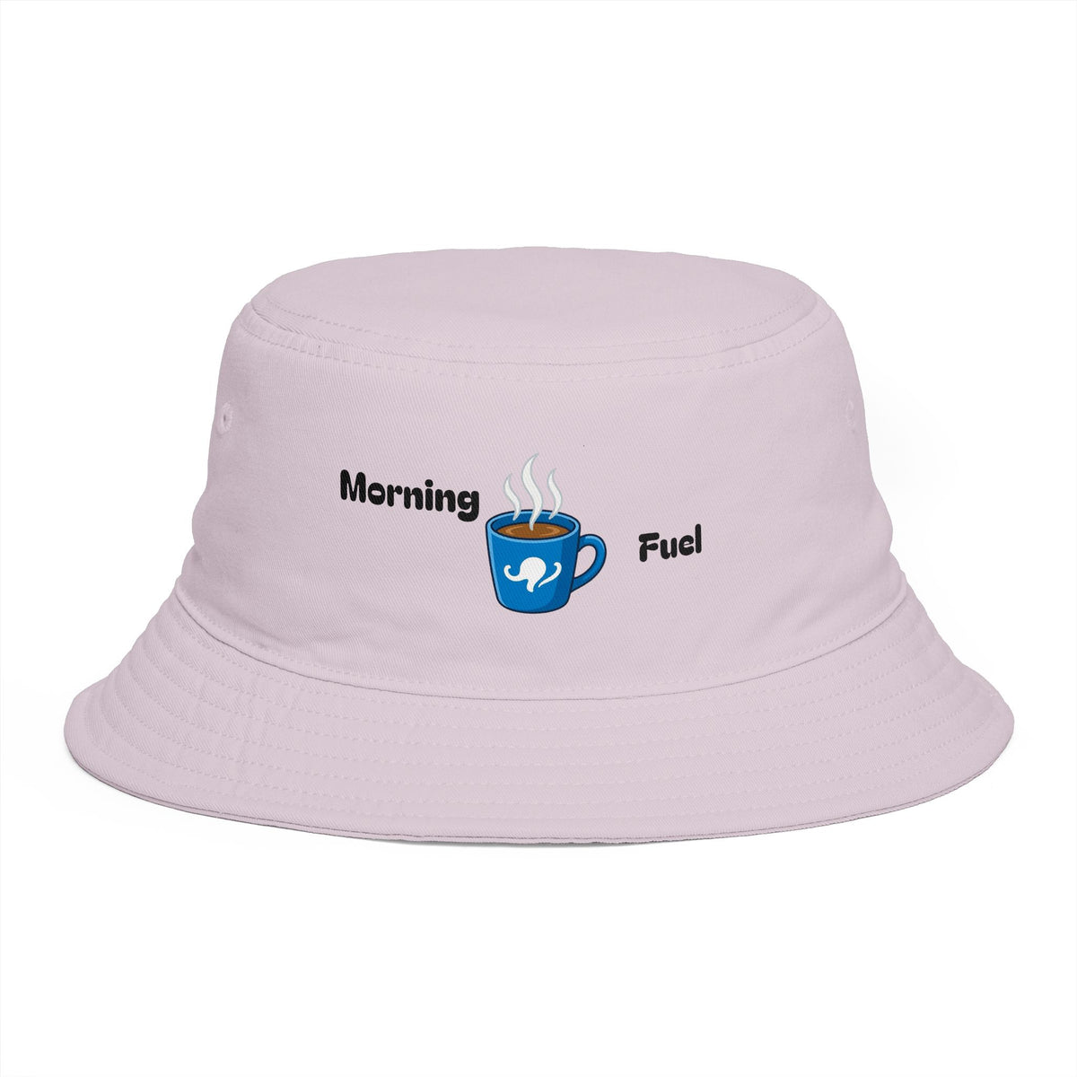 Morning Fuel Coffee Cup Bucket Hat | Steaming Coffee Graphic