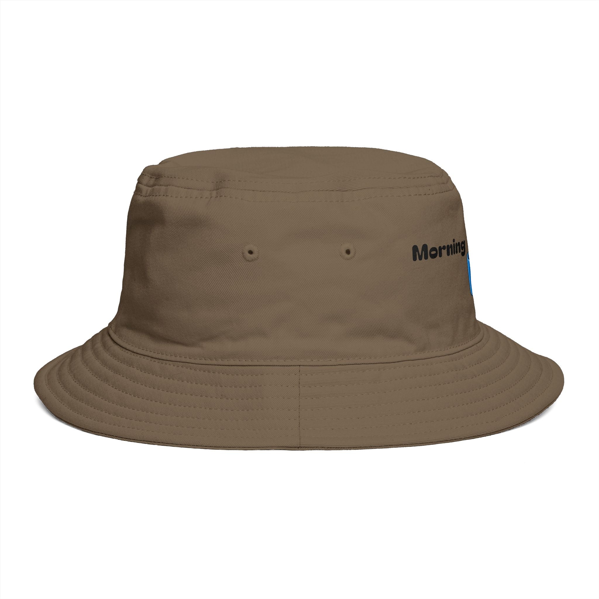 Morning Fuel Coffee Cup Bucket Hat | Steaming Coffee Graphic