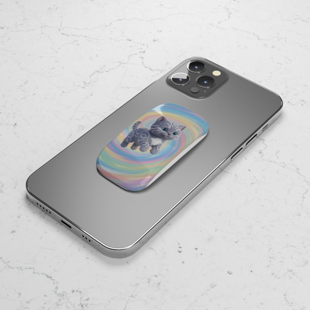 Kawaii Cat/Phone Click-On Grip