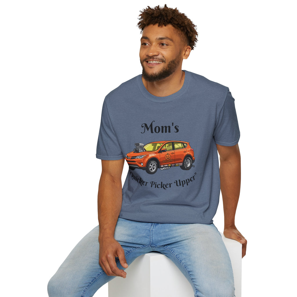 Hot Rod T-Shirt / Orange Hot Rod SUV Graphic