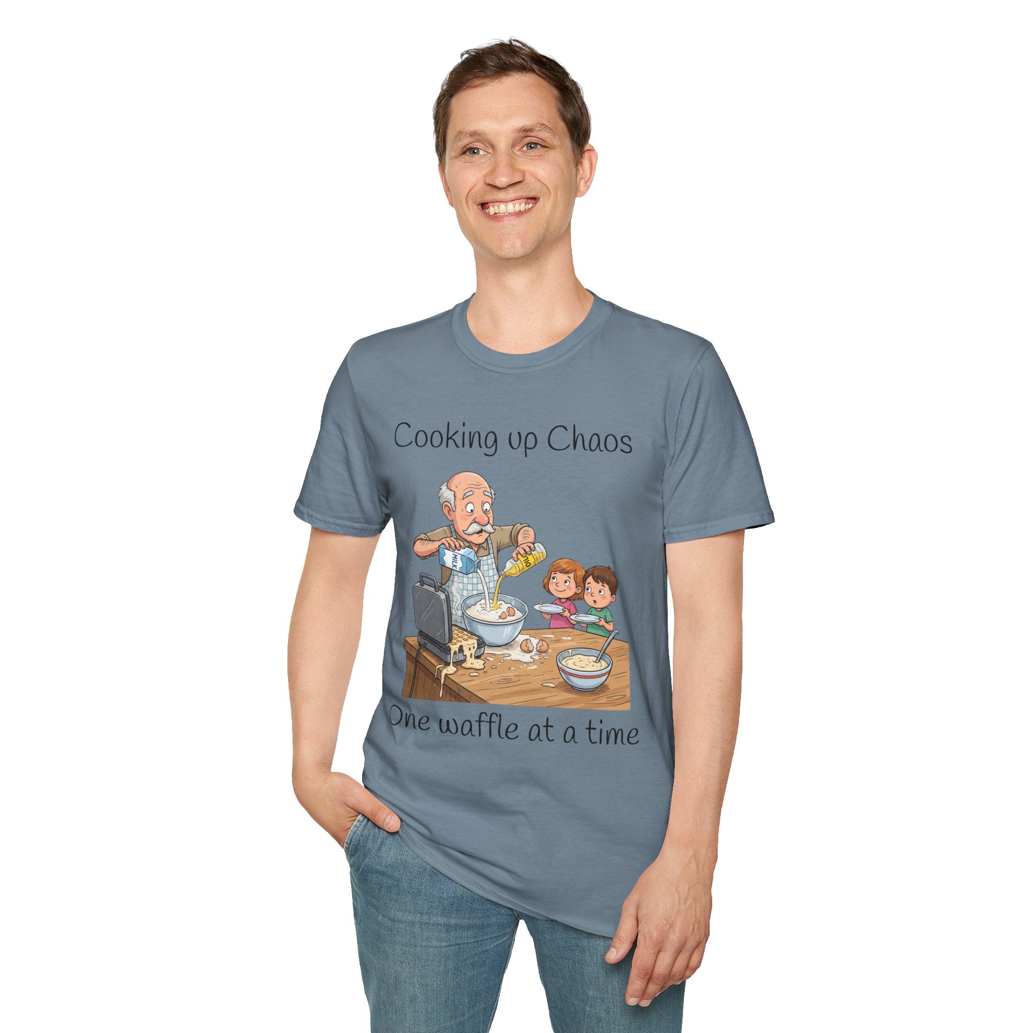 T-Shirt Cooking up Chaos One waffle at a time/ Kitchen Family Humor