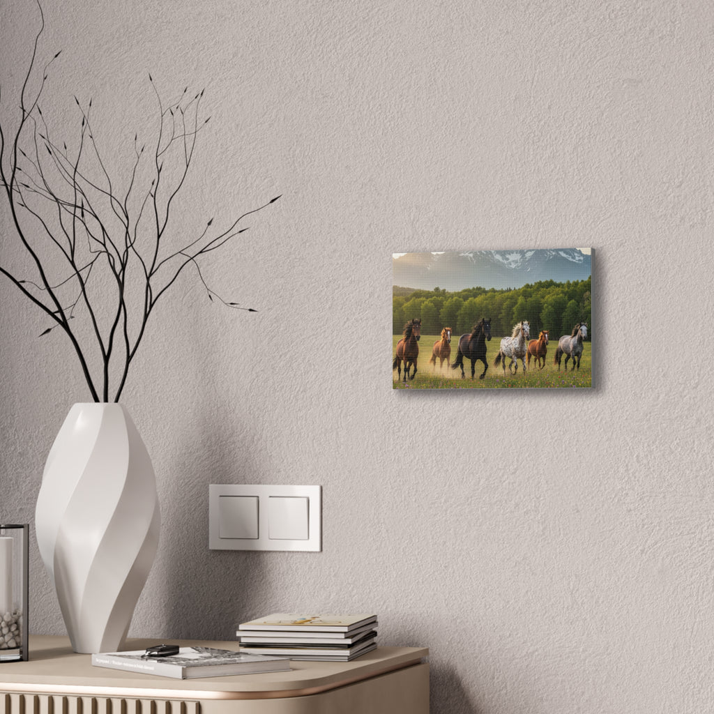 Wild Horses/Canvas Stretched, 0.75"