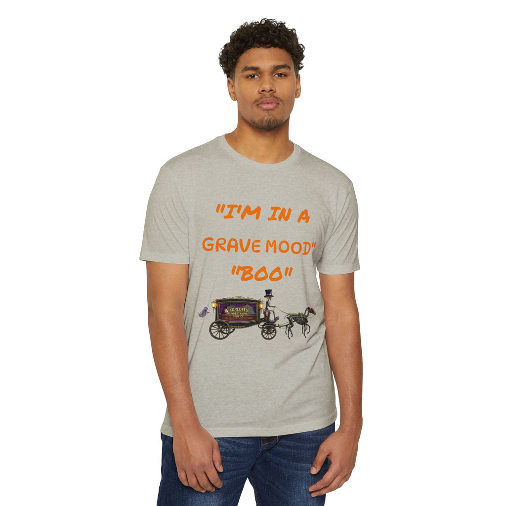 Grave Mood/Unisex CVC Jersey T-shirt