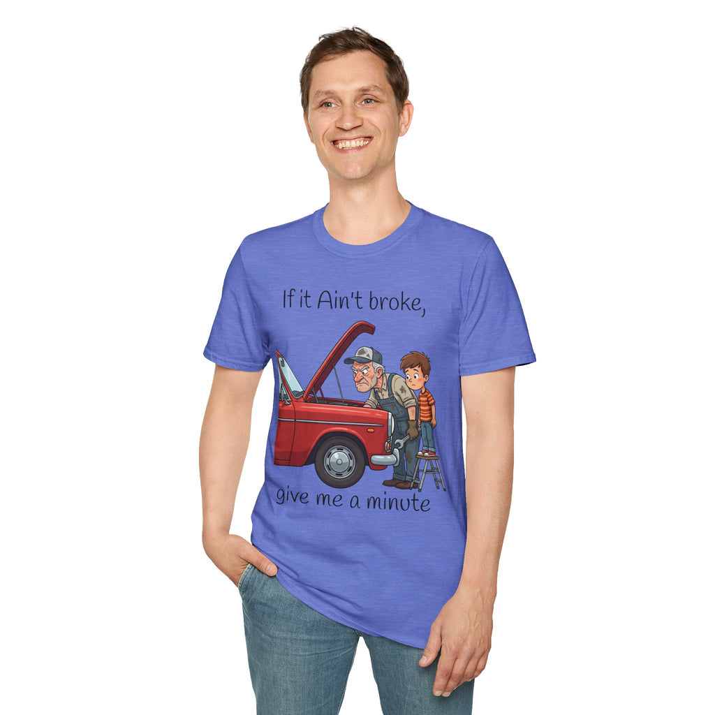 Funny Mechanic Grampa t-shirt/ Vintage Car Repair