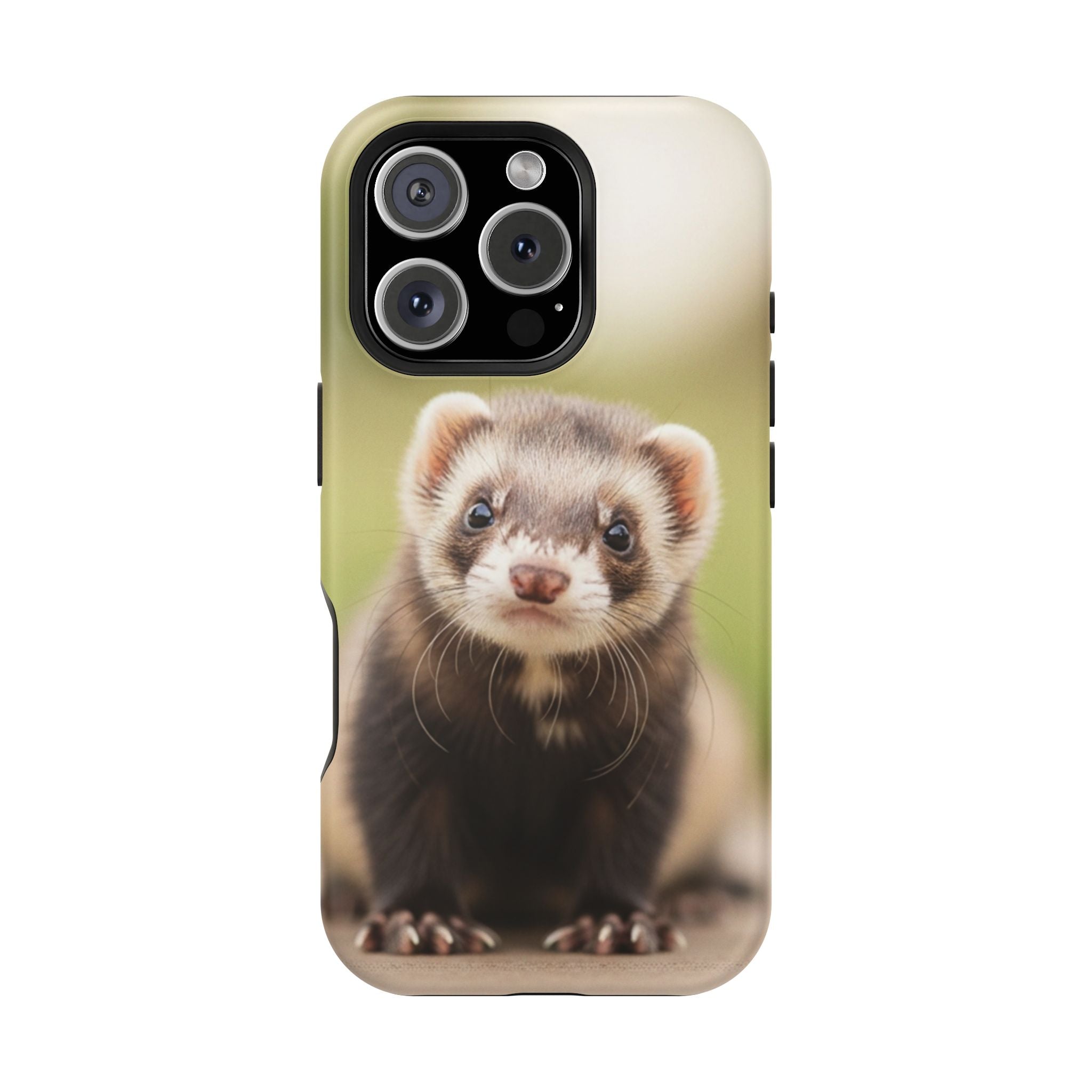 Cute Ferret Portrait Phone Case