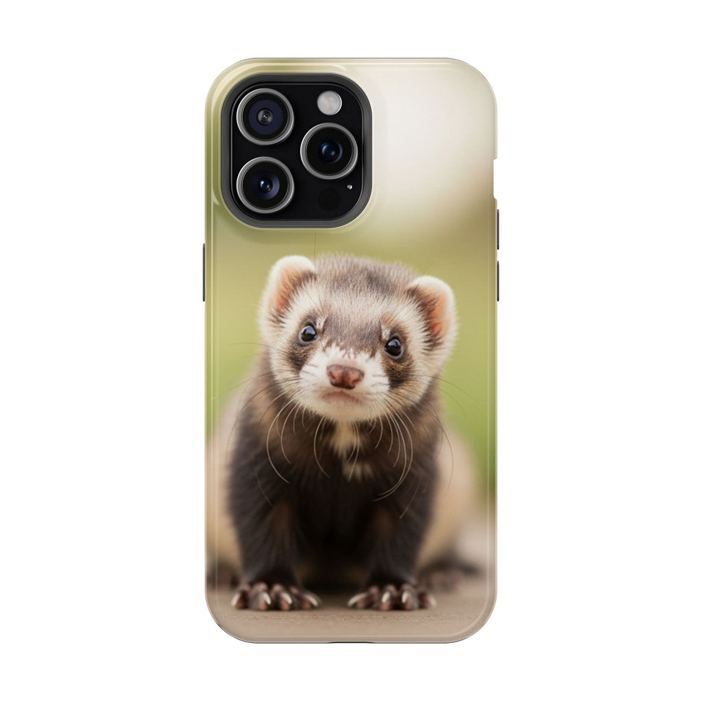 Cute Ferret Portrait Phone Case