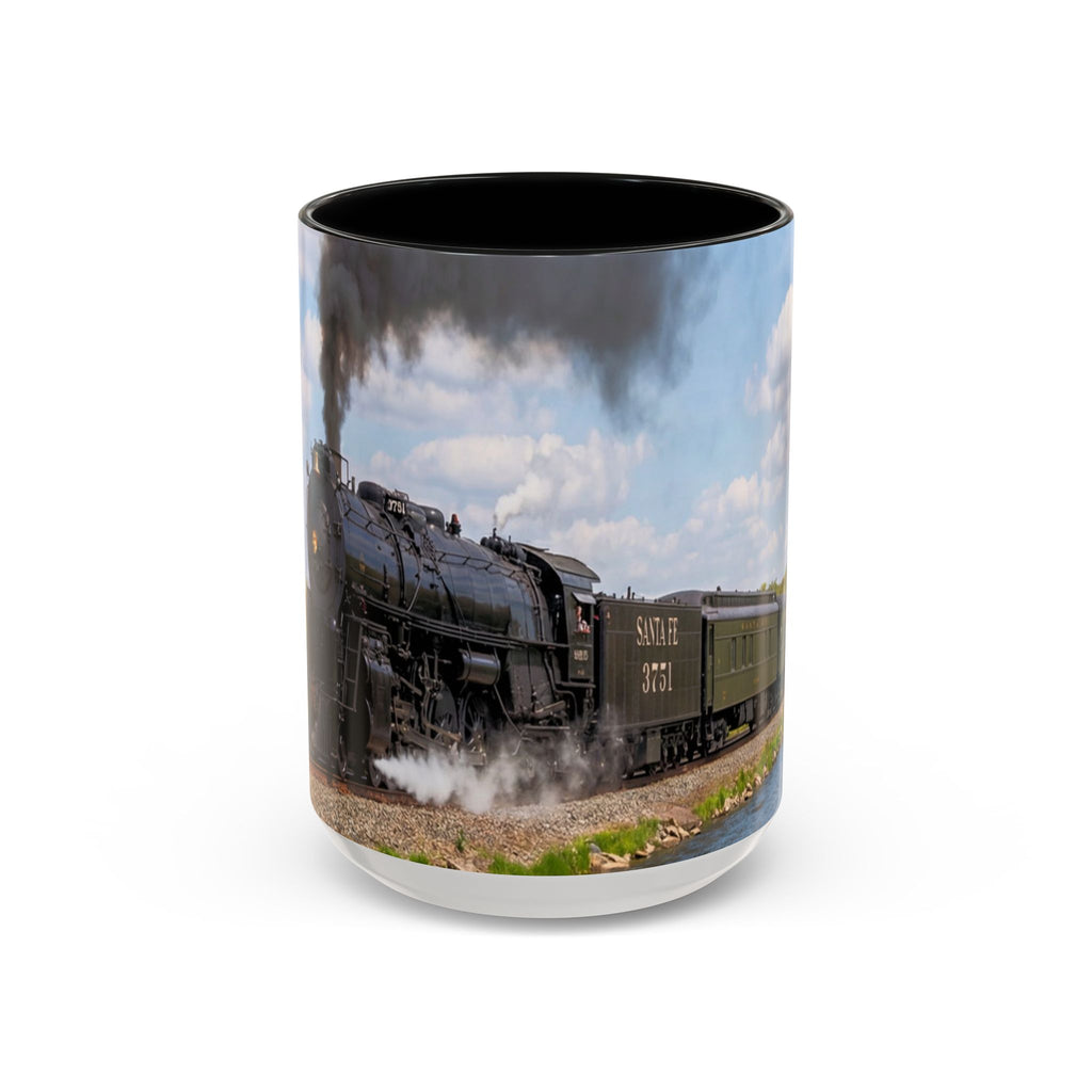 Vintage Steam Locomotive Mug | Accent Coffee Mug 11oz 15oz