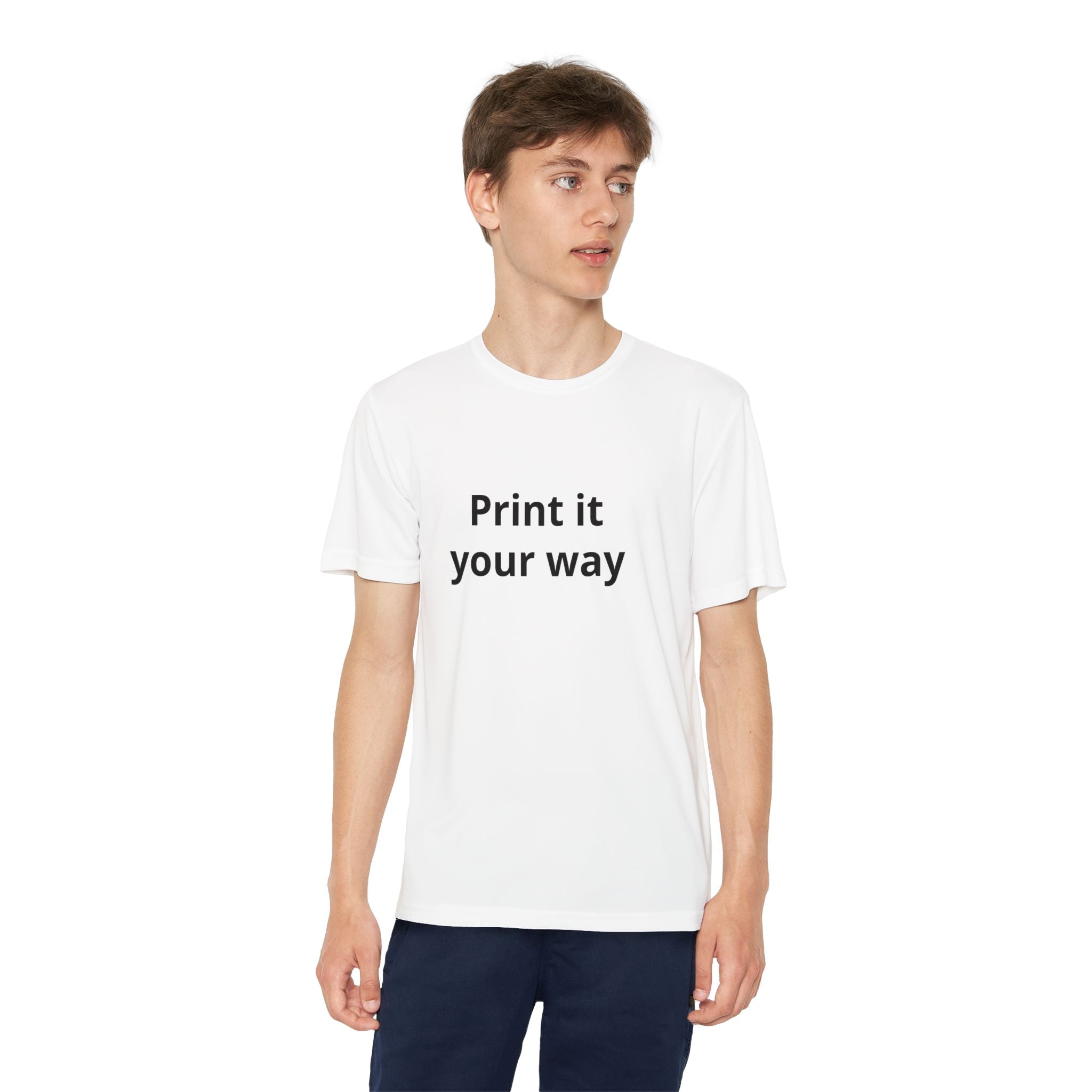 Print it your way Tee | Customizable Youth T-Shirt, Plain White Kids Tee