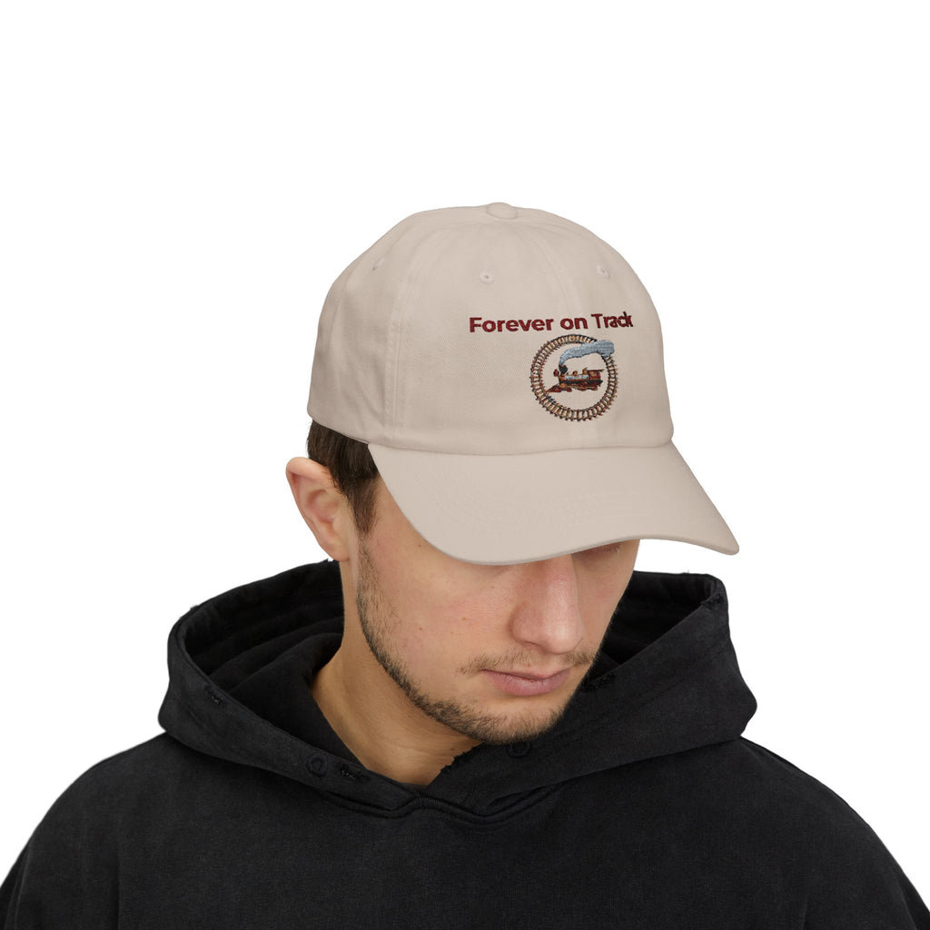 Vintage Steam Train Cap | Classic Dad Cap