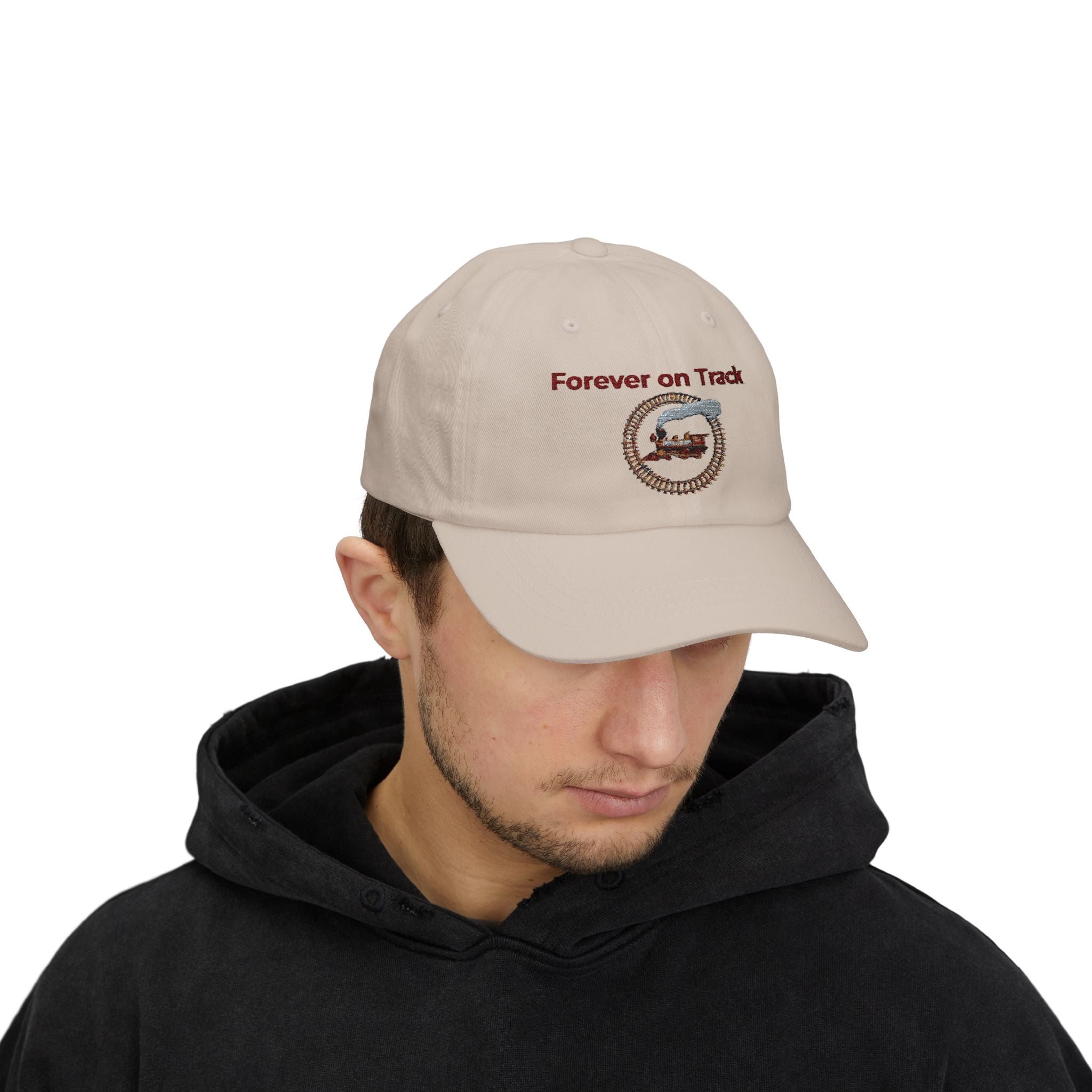 Vintage Steam Train Cap | Classic Dad Cap