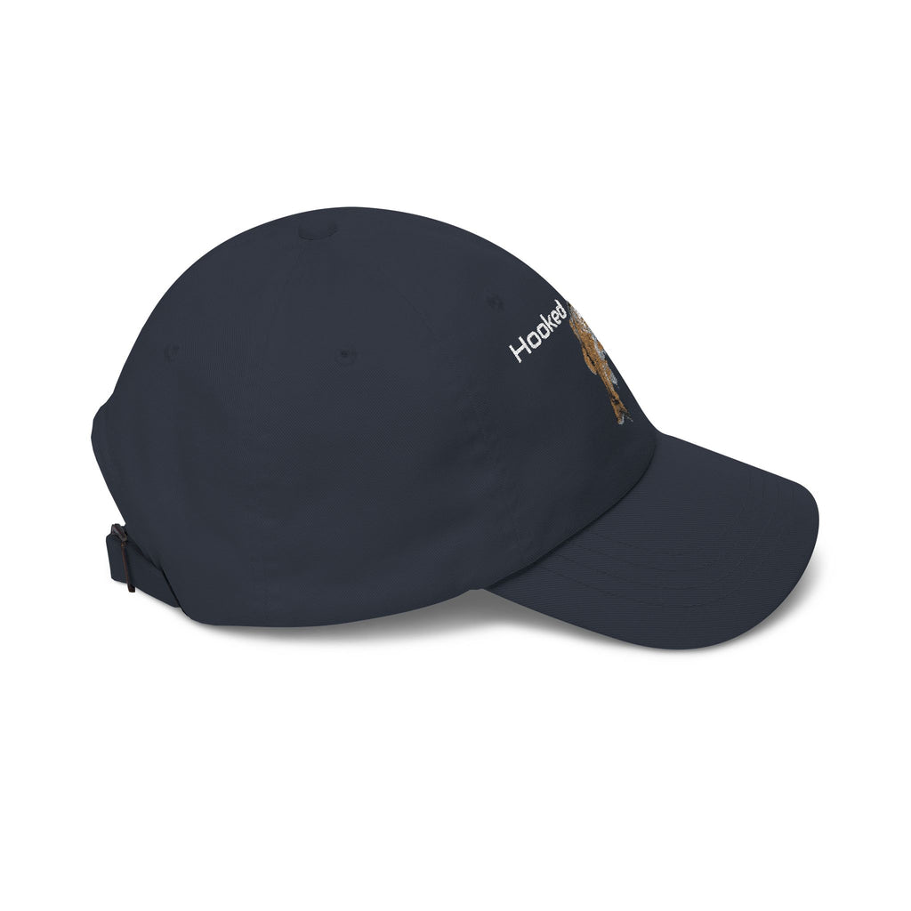 Hooked For Life Fishing Dad Cap | Baseball Hat