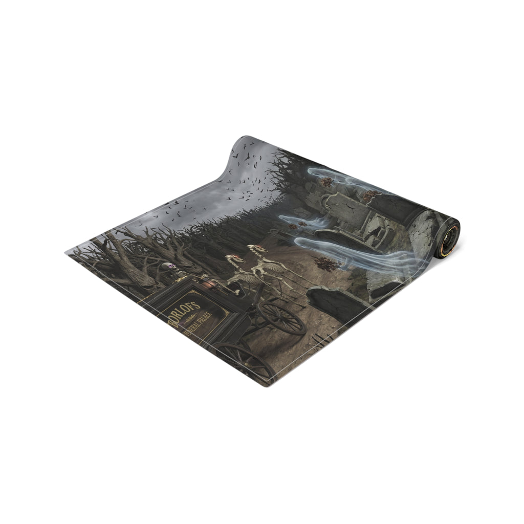 Haunted Mansion/Table Runner (Cotton, Poly)