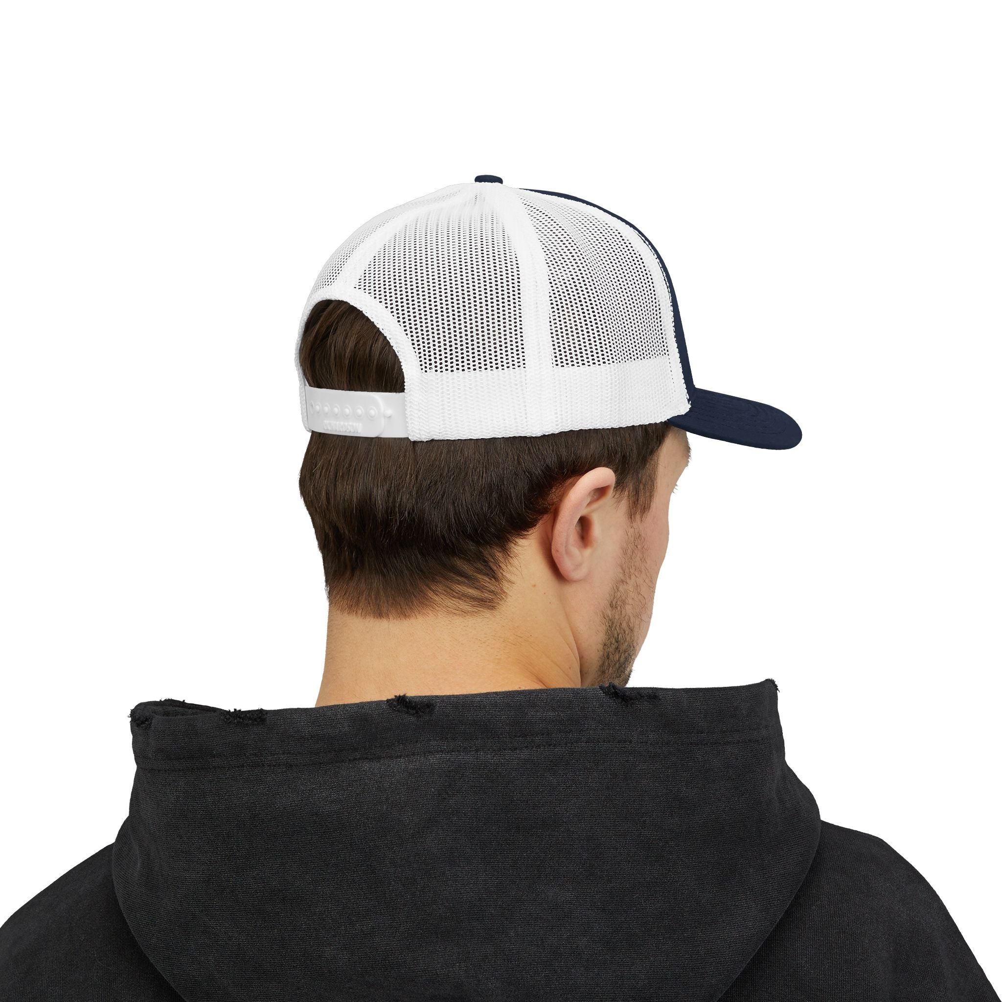 Happy Camper campfire Embroidered Snapback Cap | Trucker hat
