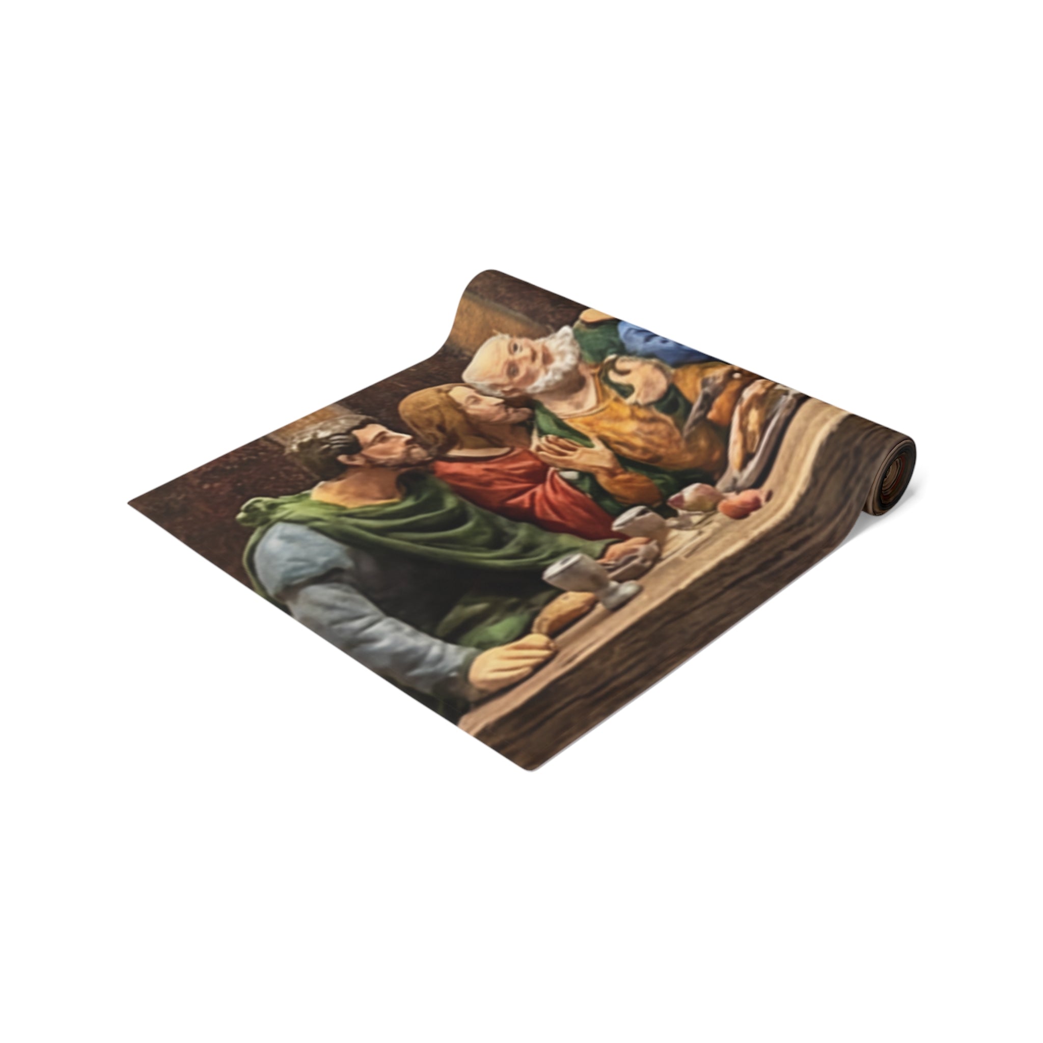 The Last Supper Table Runner | Religious Christian Dining Decor