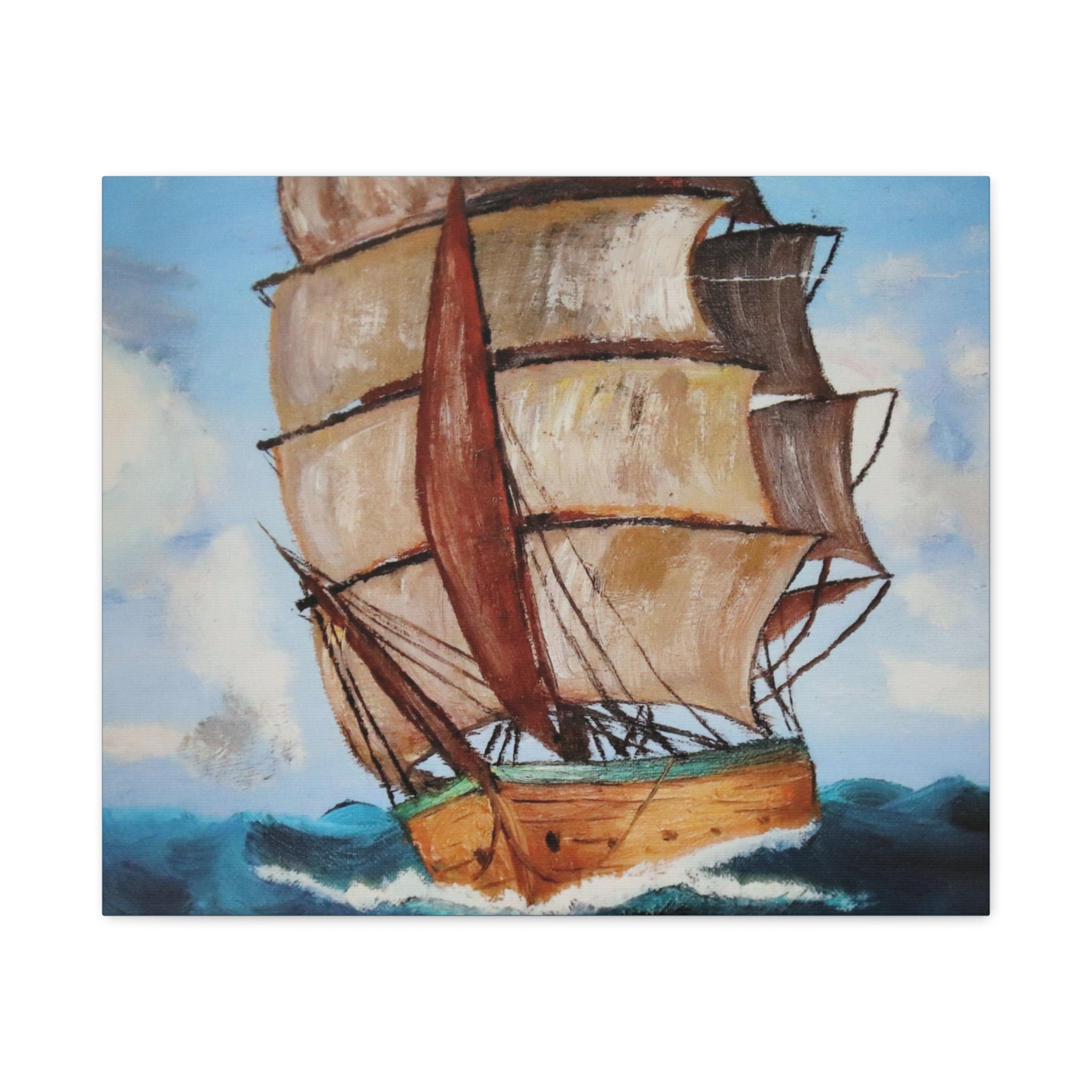 Vintage Sailing Ship Canvas
