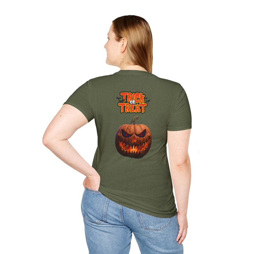 Happy Halloween Pumpkin T-Shirt | Jack-O'-Lantern Graphic Tee